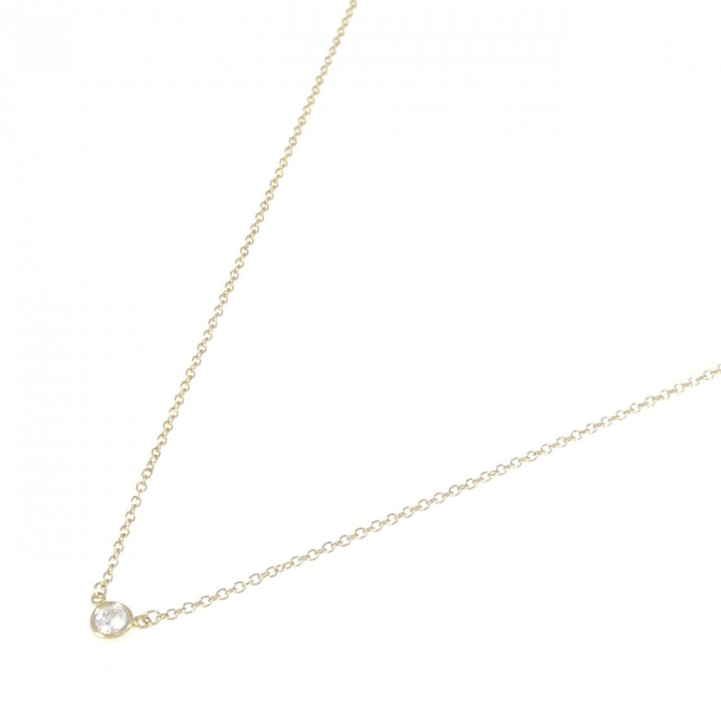 Elsa Peretti Diamonds By The Yard Pendant Necklace 18K Yellow Gold and Diamond