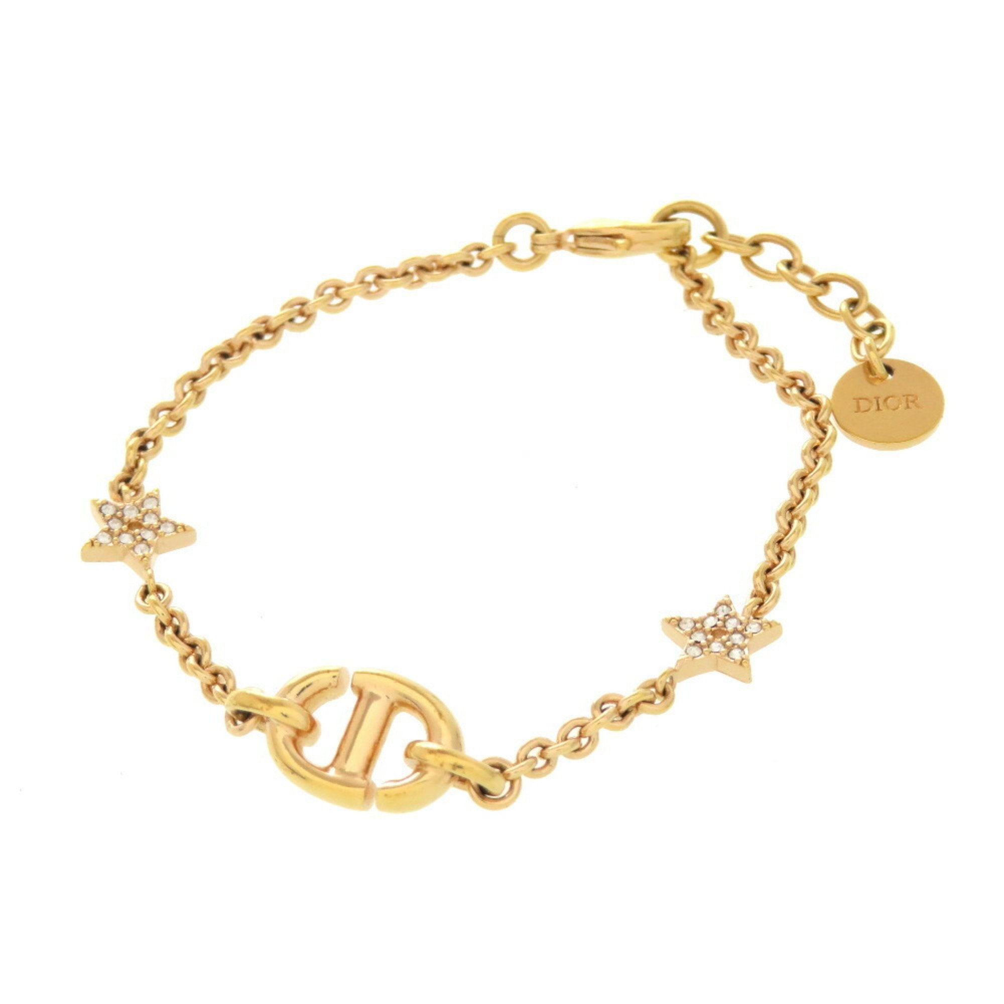 Star Charm Bracelet Metal Gold