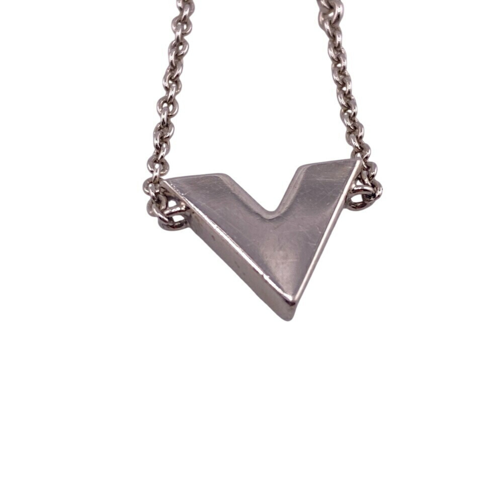 Essential V Bracelet Metal Silver