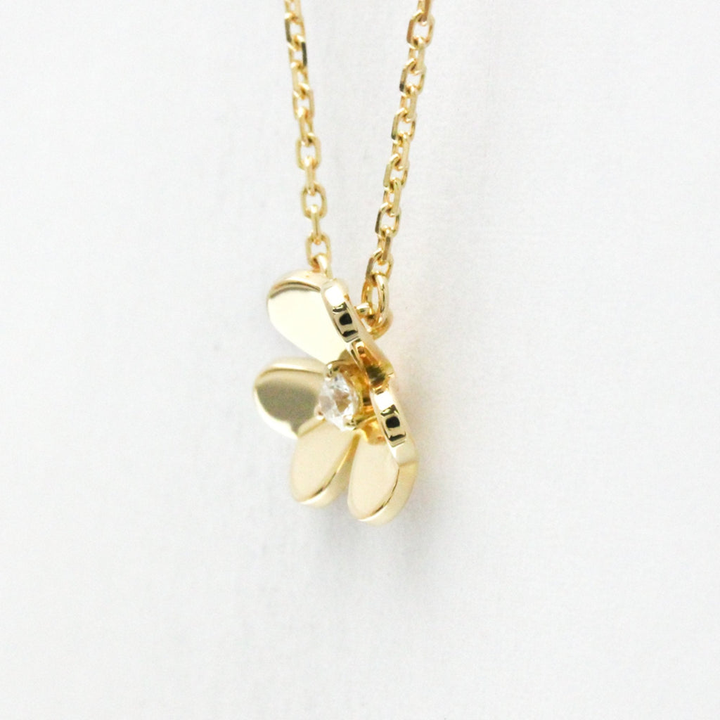 Frivole Mini Pendant Necklace 18K Yellow Gold with Diamond