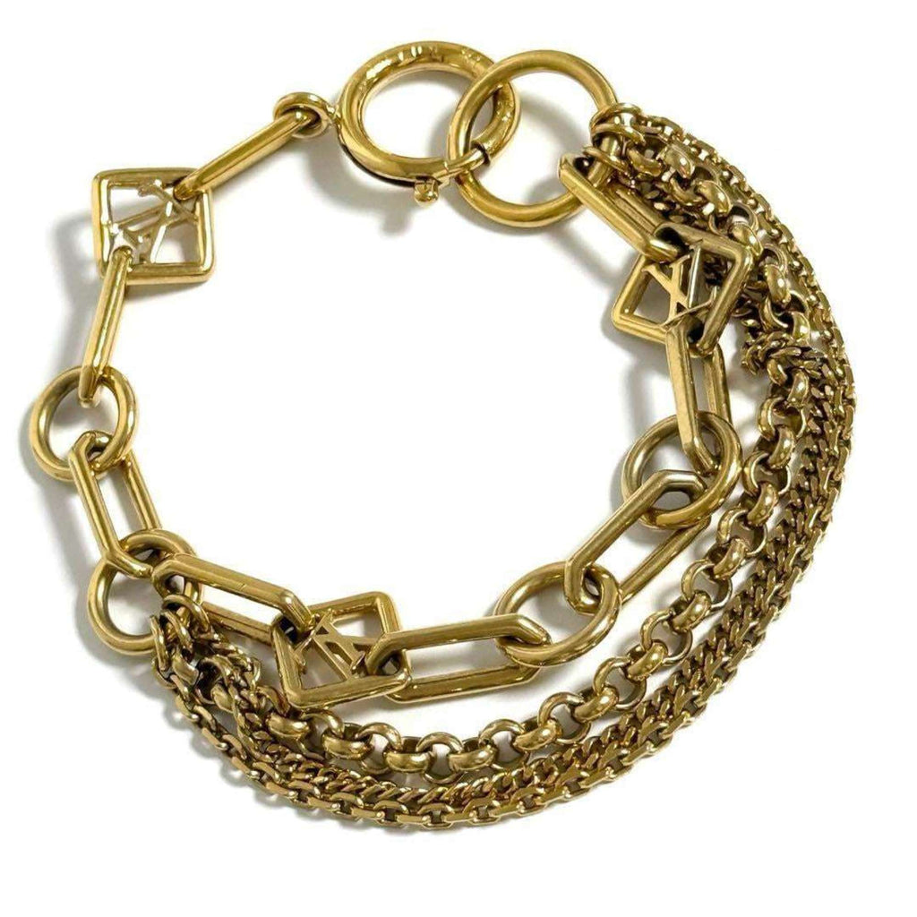 Chain Bracelet Metal Gold