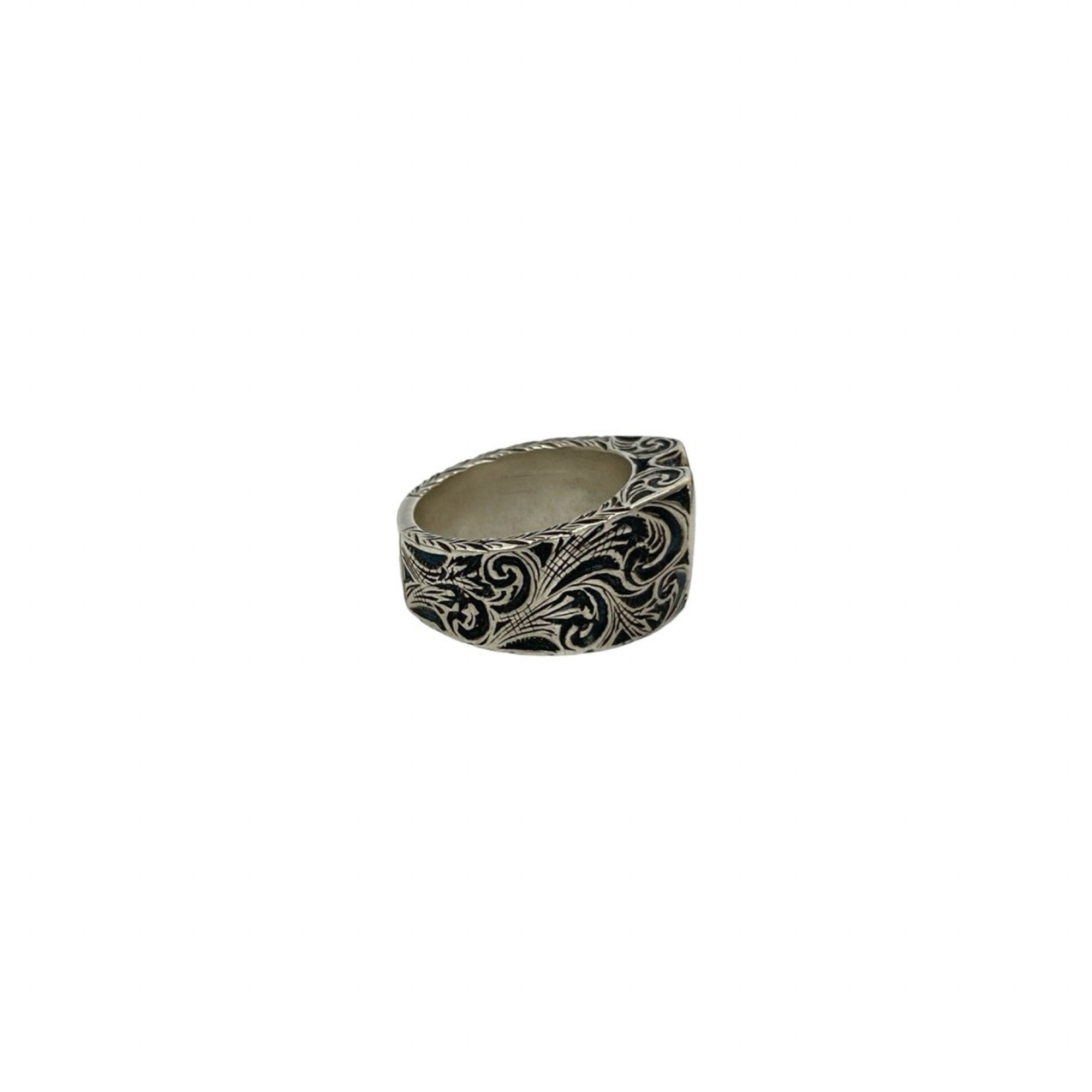 Arabesque Heart Ring Sterling Silver