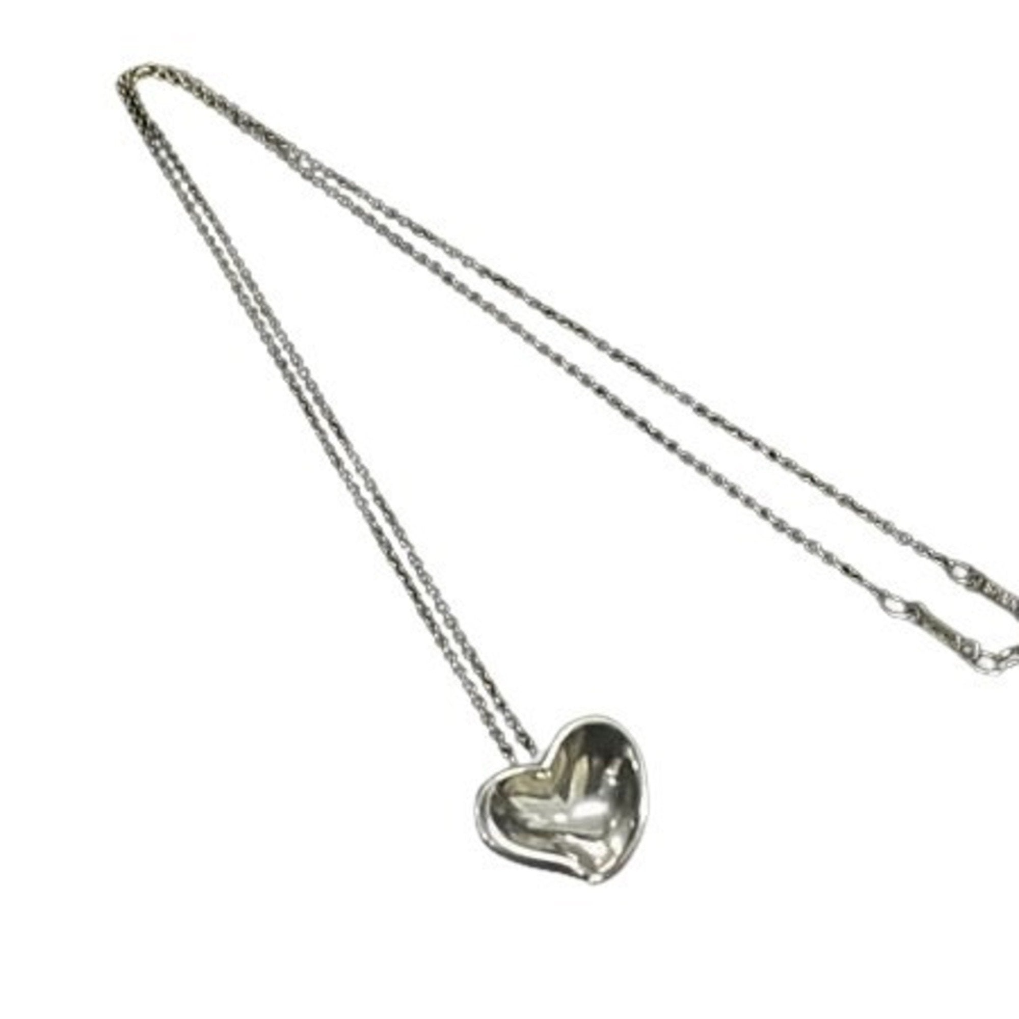Elsa Peretti Pendant Necklace Sterling Silver 12mm
