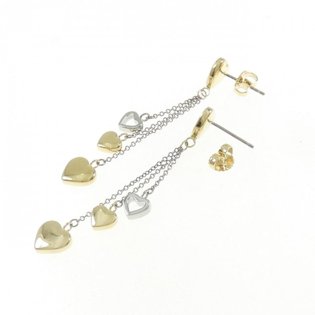 Earrings 18K White Gold and 18K Yellow Gold
