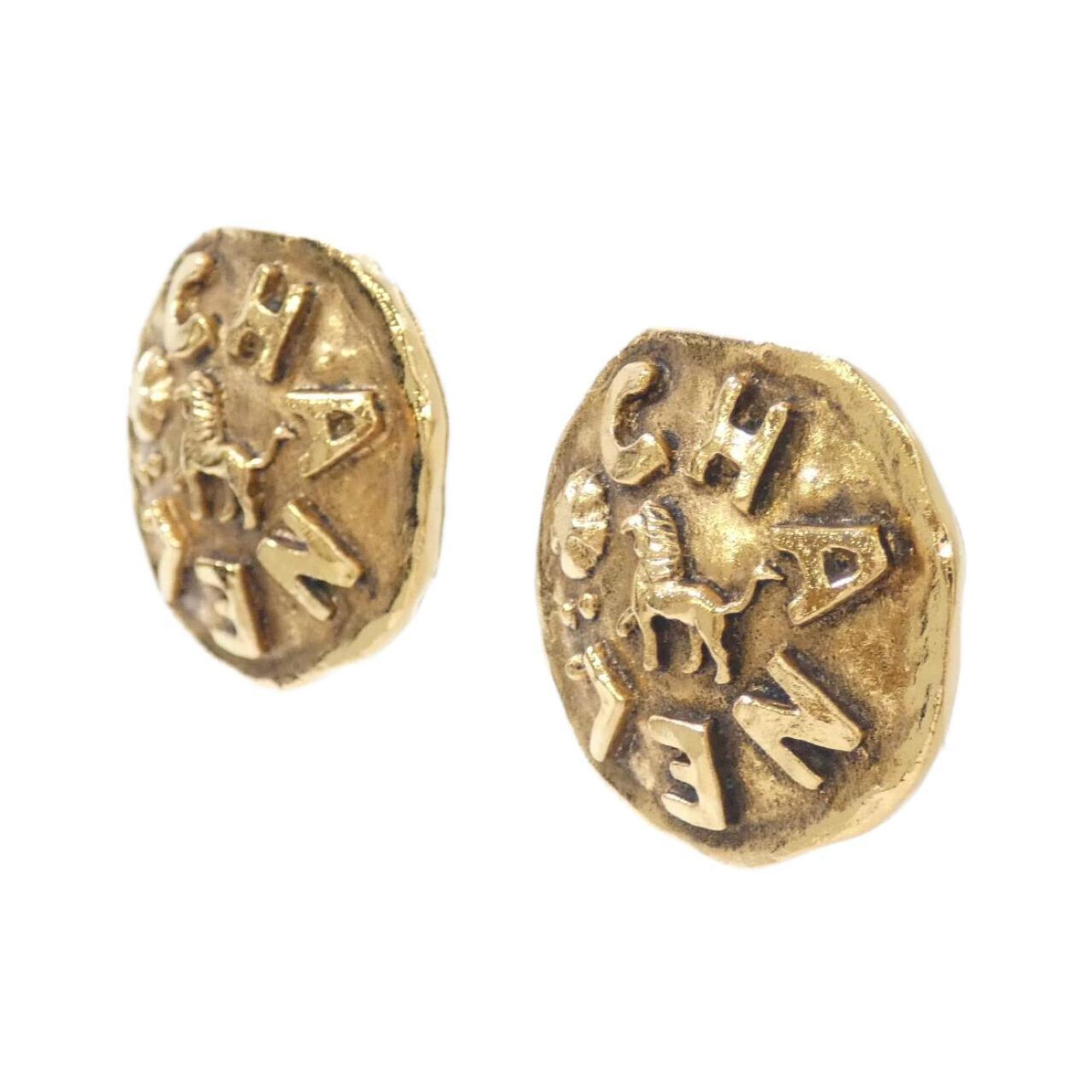 Earrings Gold-Tone Metal