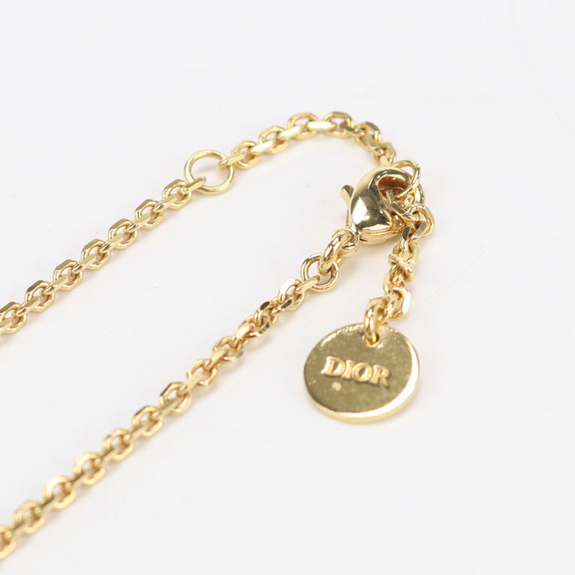 Pendant Necklace Gold Metal