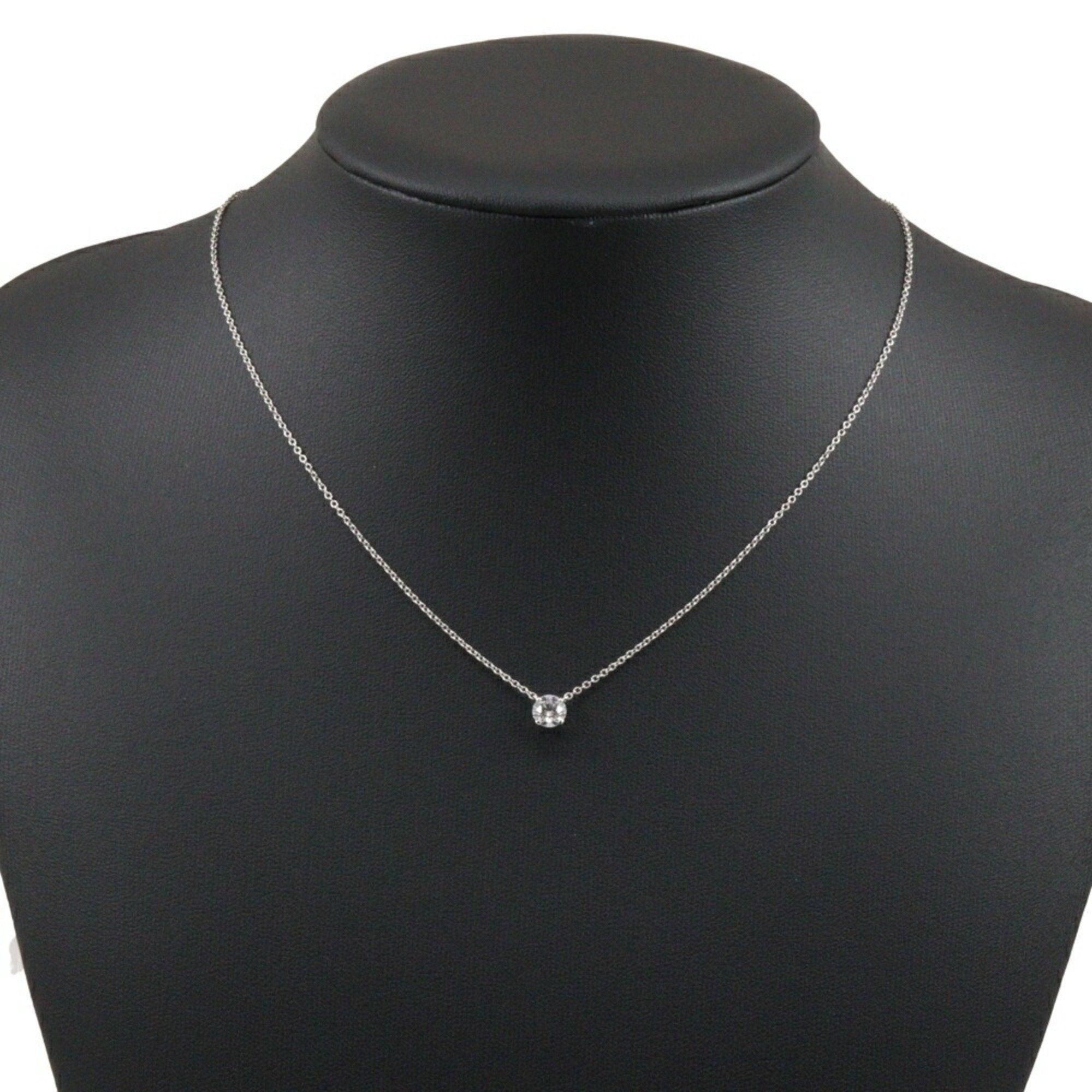 Pendant Necklace Platinum with Diamond