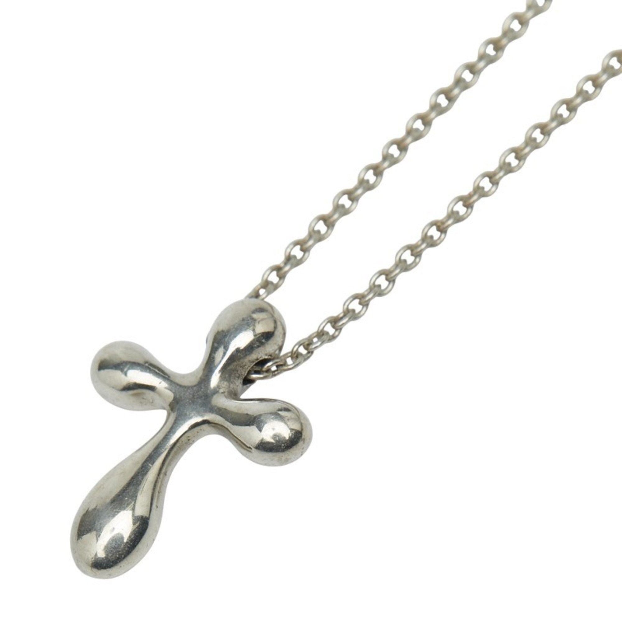 Cross Pendant Necklace Sterling Silver