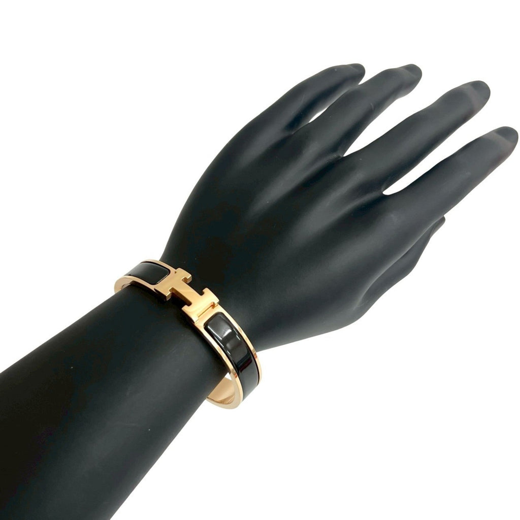 Click H Bracelet Gold Black