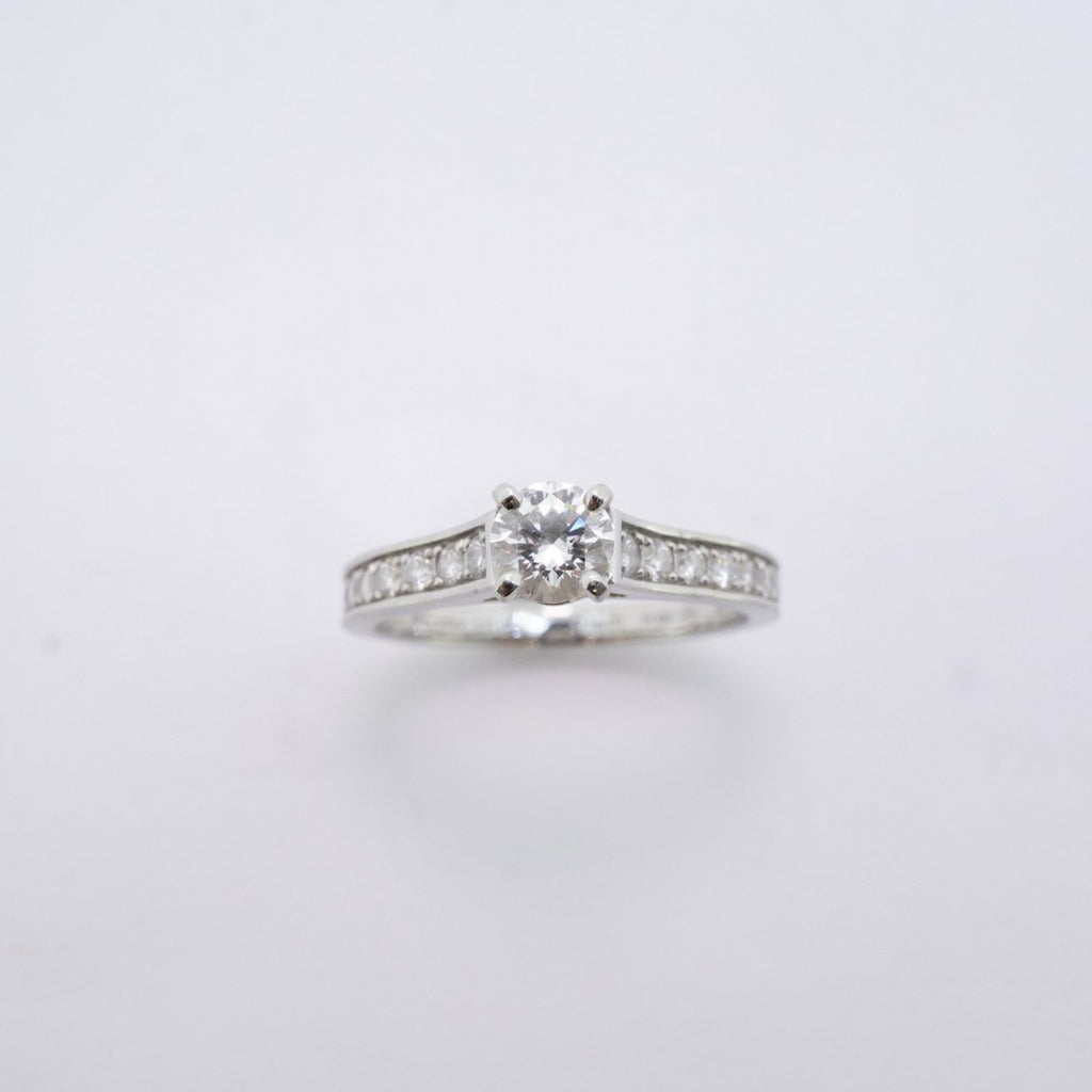 Solitaire Ring Platinum With Diamond
