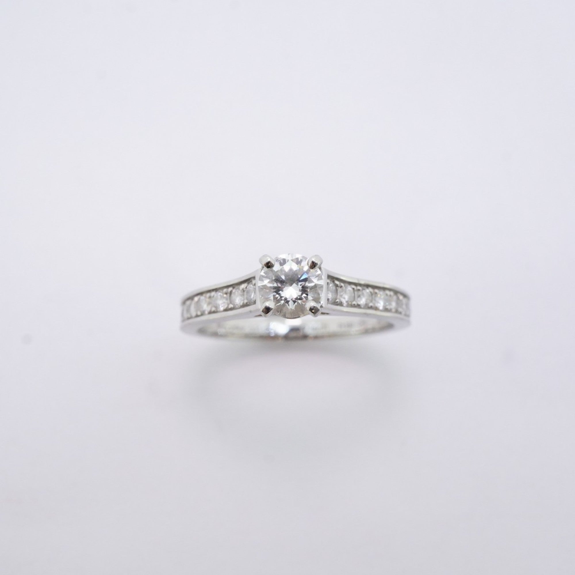 Solitaire Ring Platinum With Diamond