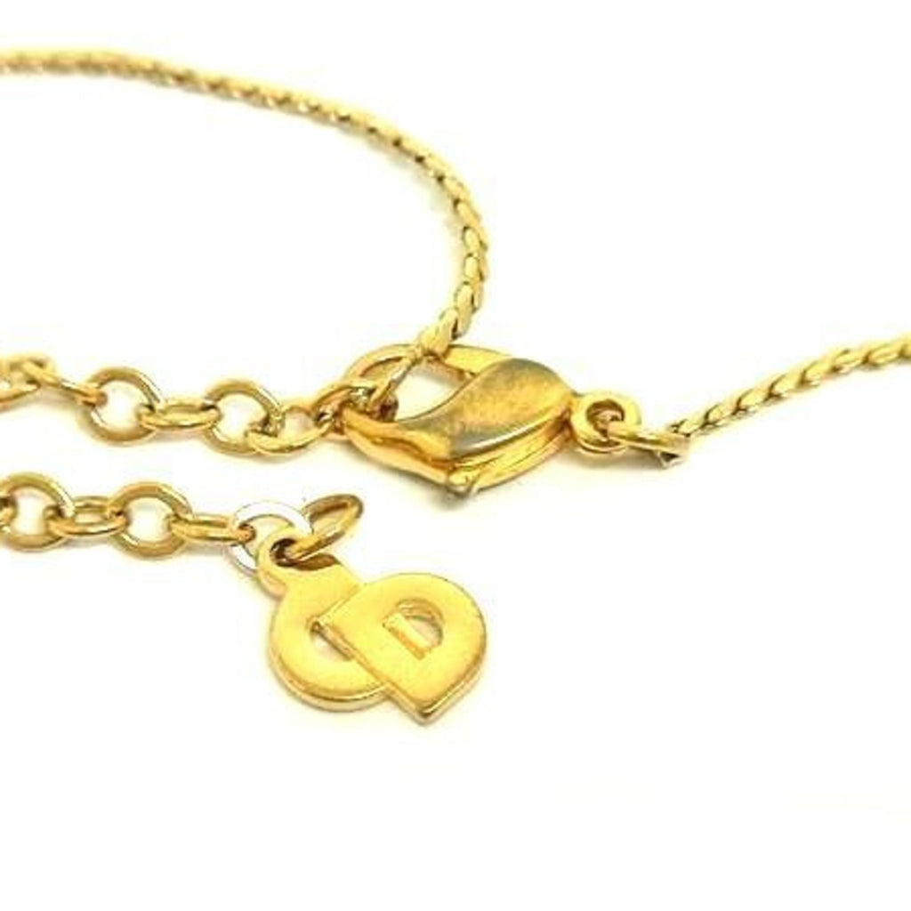 Circle Pendant Necklace Gold Metal