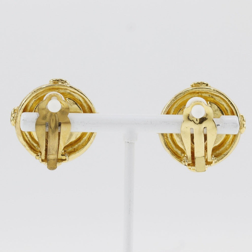 Earrings Gold-Tone Metal