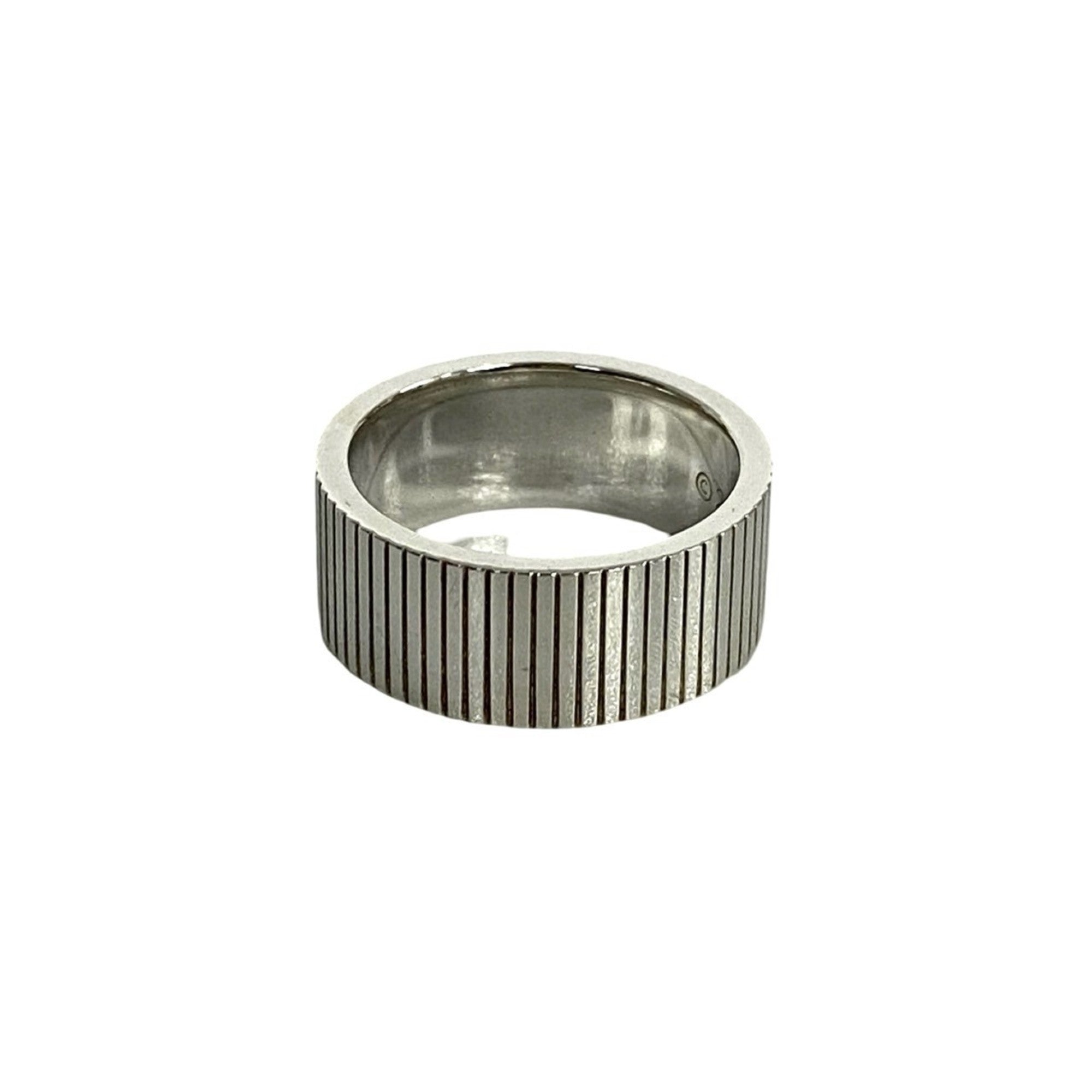 Coin Edge Ring Sterling Silver