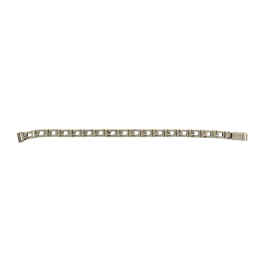 G Shape Bracelet Sterling Silver