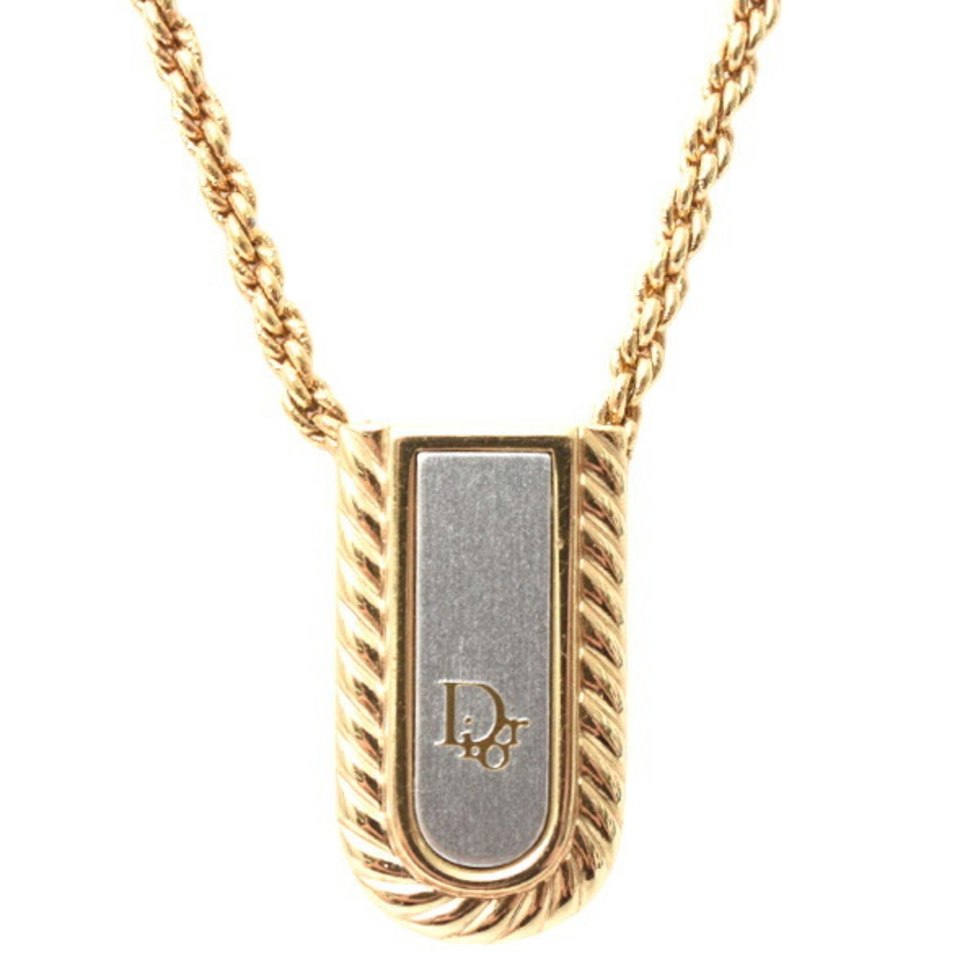Pendant Necklace Gold and Silver