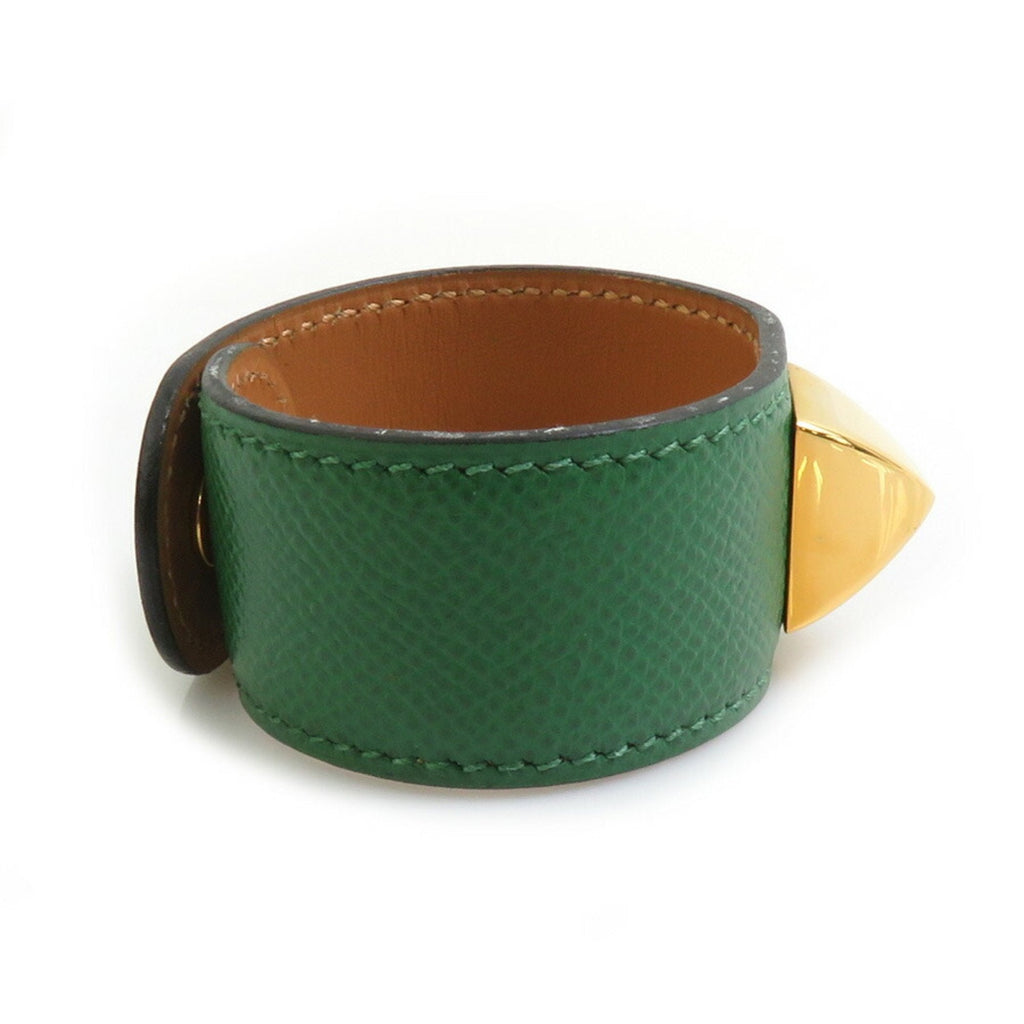 Charm Bracelet Leather and Metal
