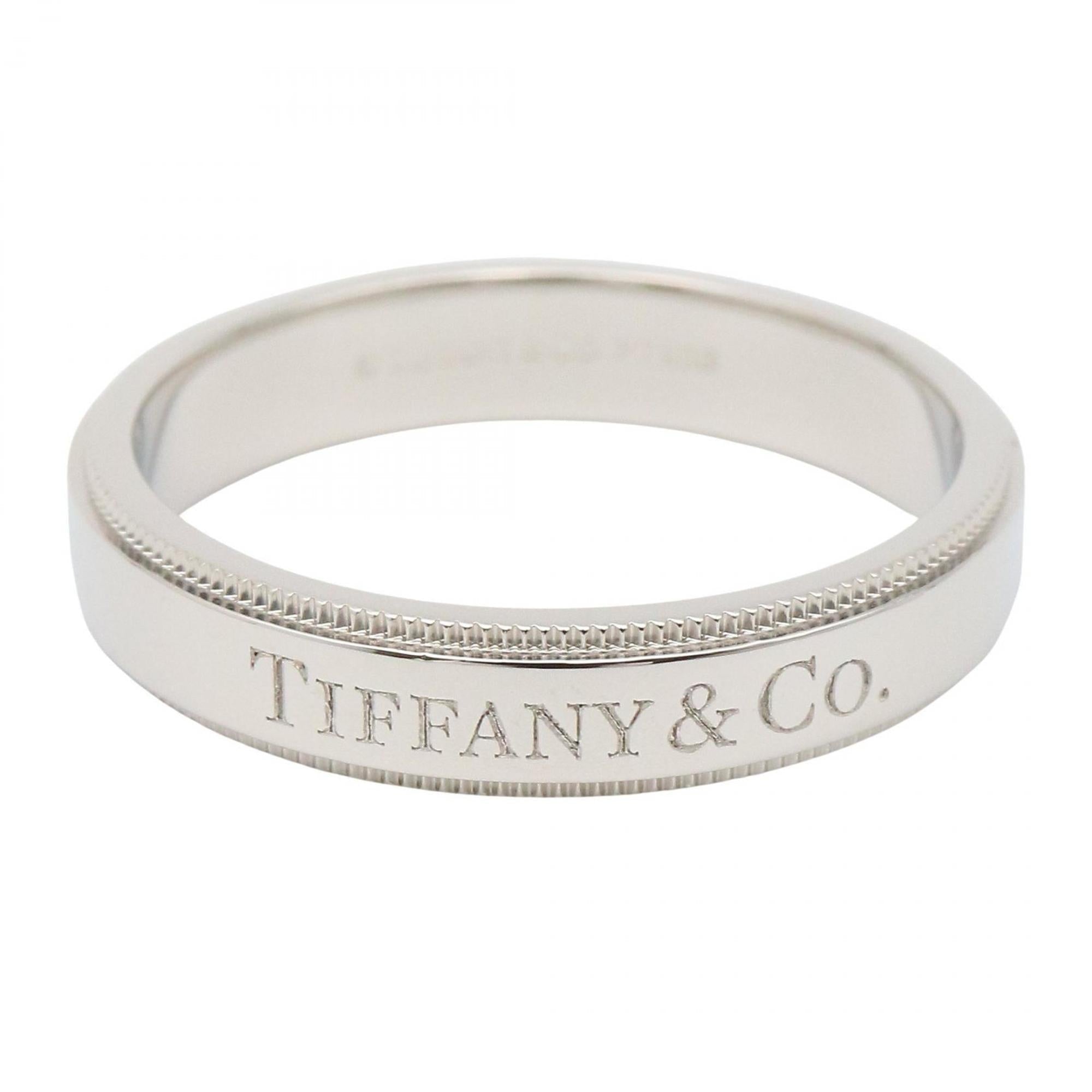 Milgrain Ring Sterling Silver and Platinum