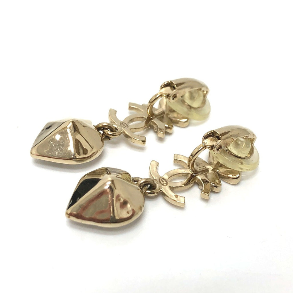 Clip-On Earrings Clip-On Gold-Tone Metal