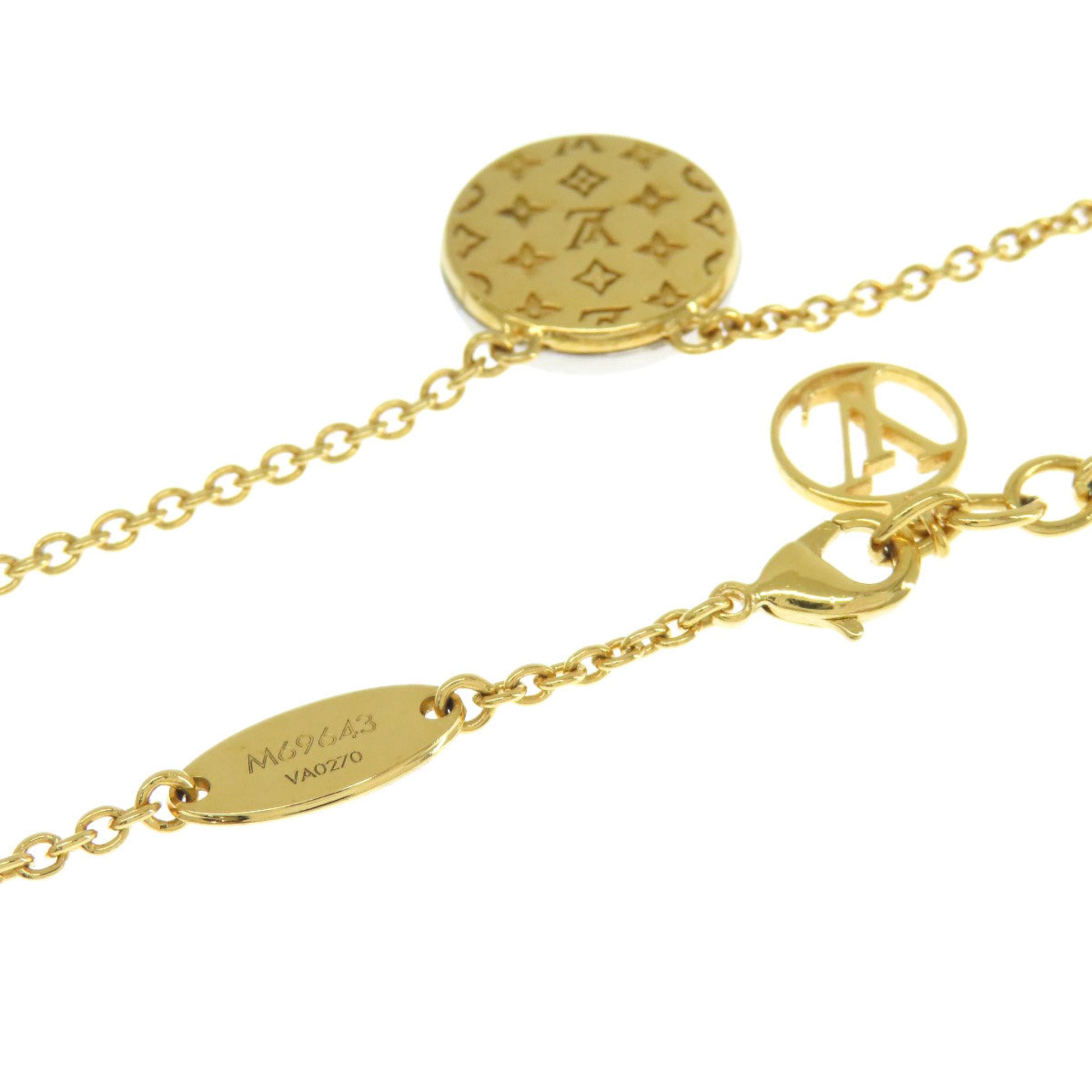 Pendant Necklace Gold Metal