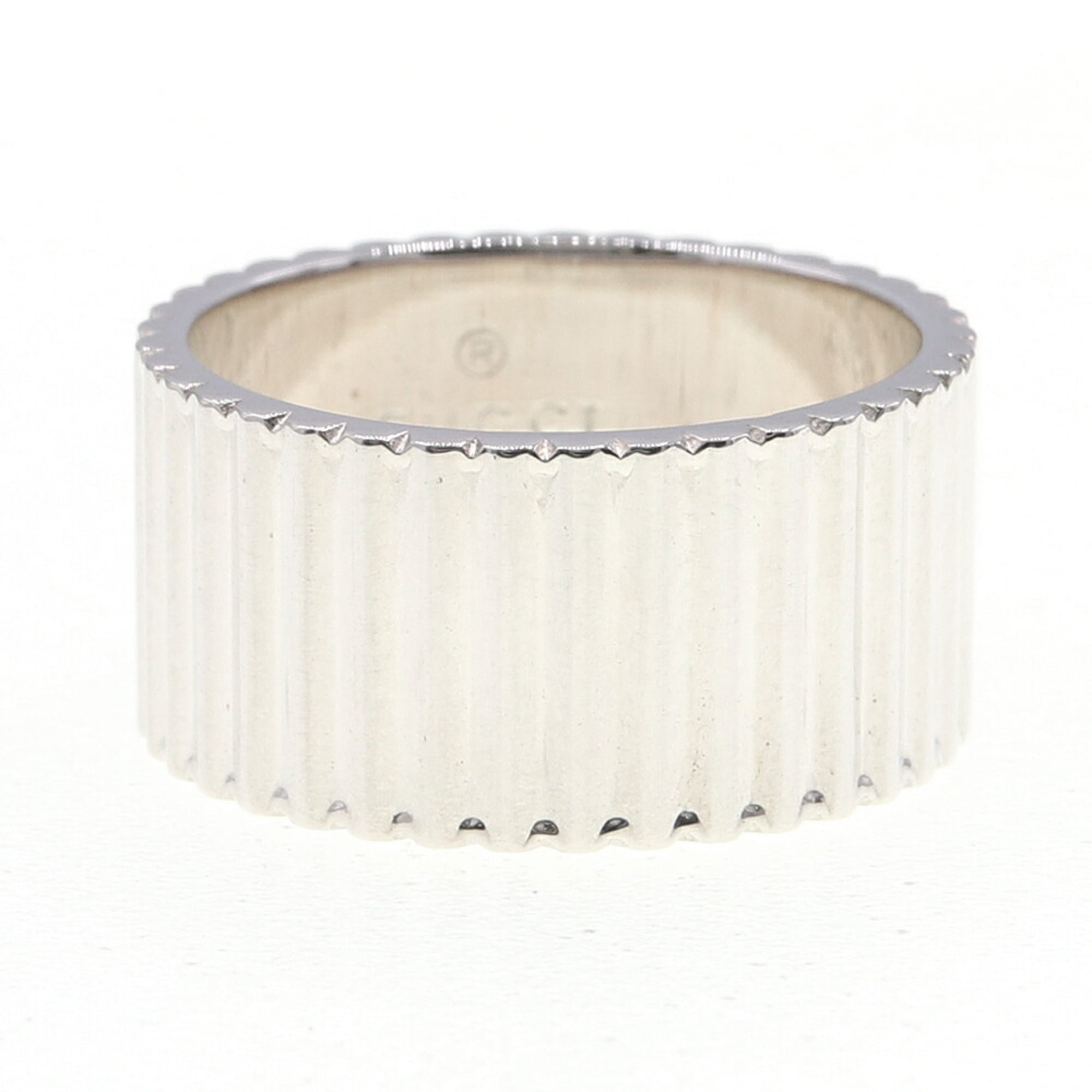 Coin Edge Ring Sterling Silver
