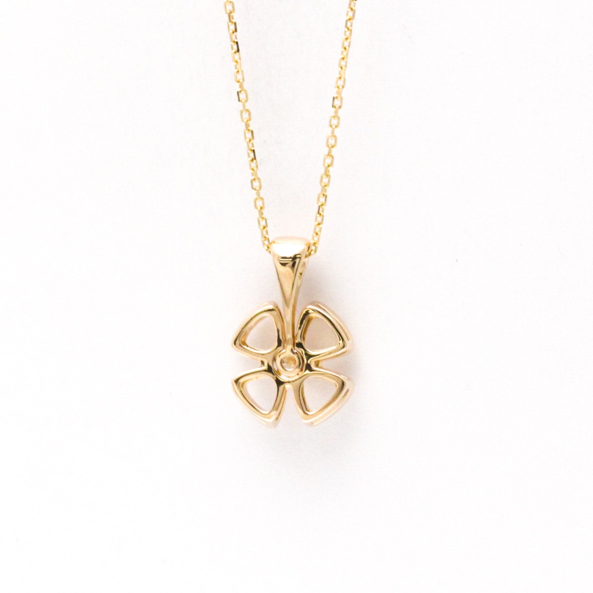 Fiorever Pendant Necklace 18K Rose Gold with Diamond
