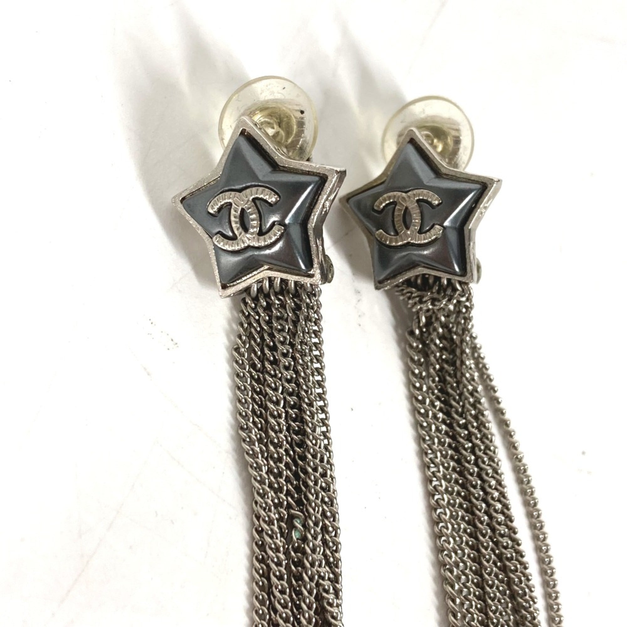 Earrings Silver-Tone Metal
