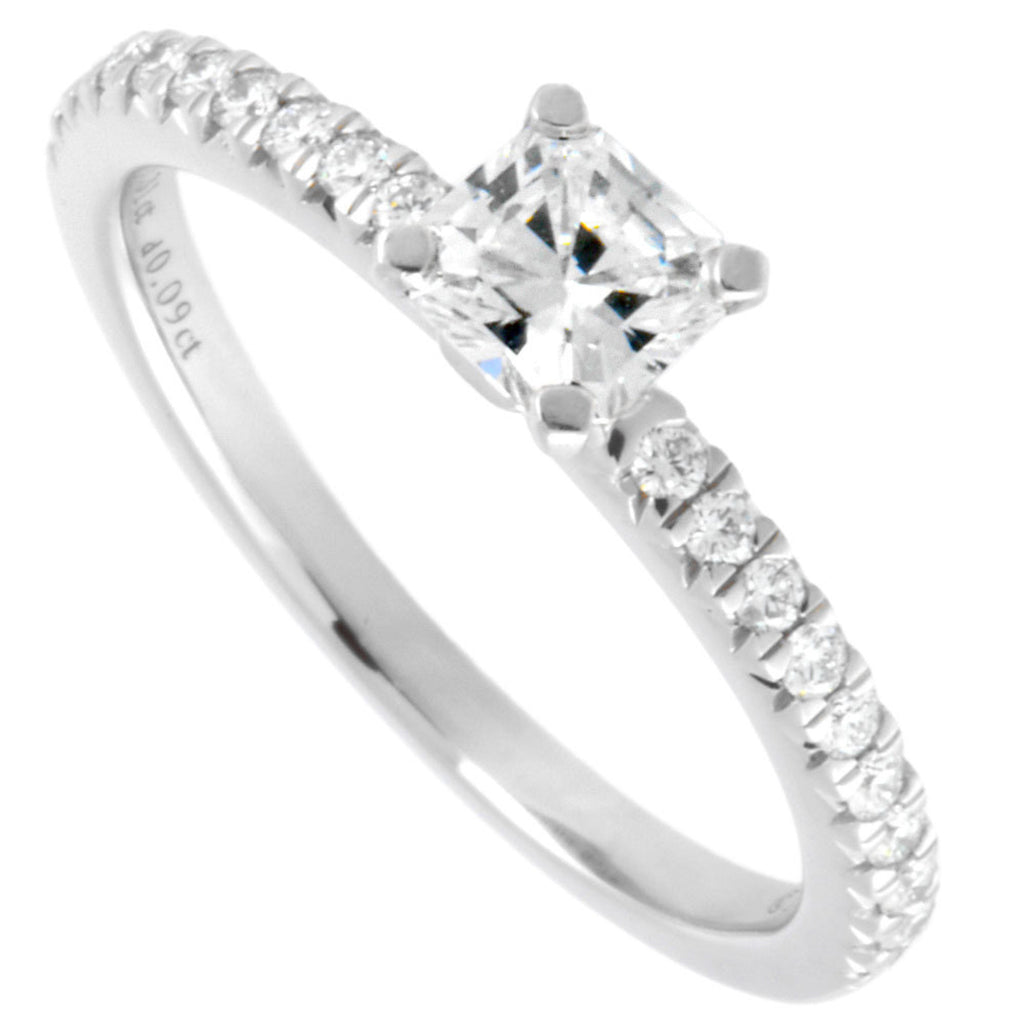Ring Platinum with Diamond