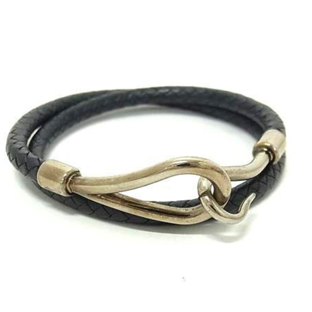 Jumbo Bracelet Black Leather