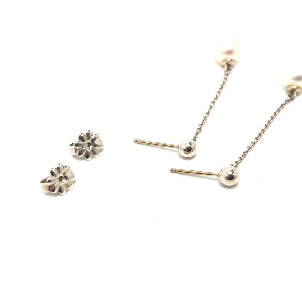 Earrings Pearl Sterling Silver