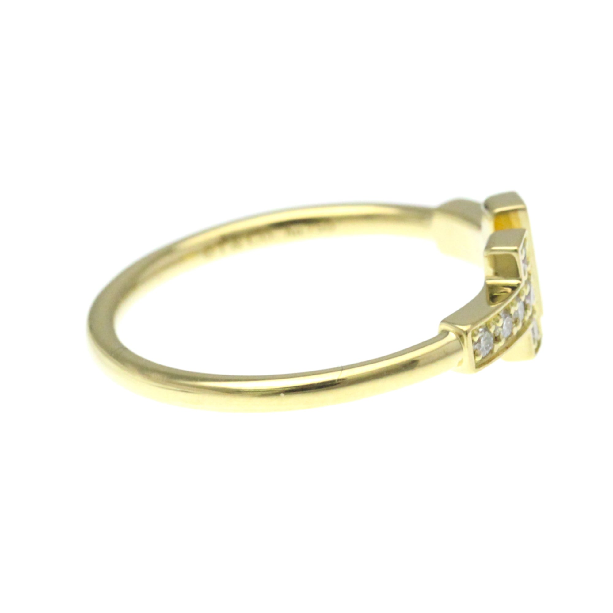 Band Ring 18K Yellow Gold With Diamond
