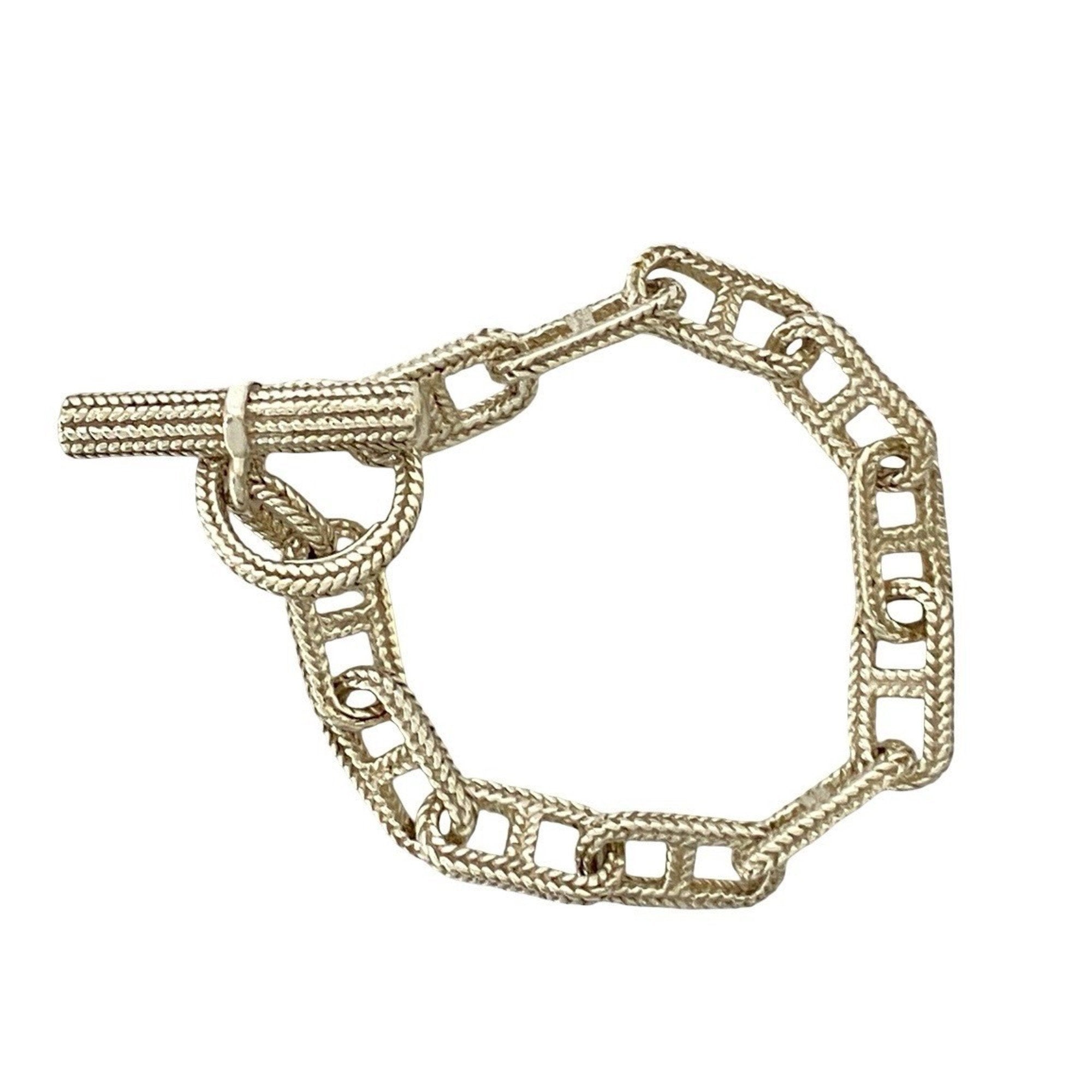Anchor Chain Bracelet Sterling Silver