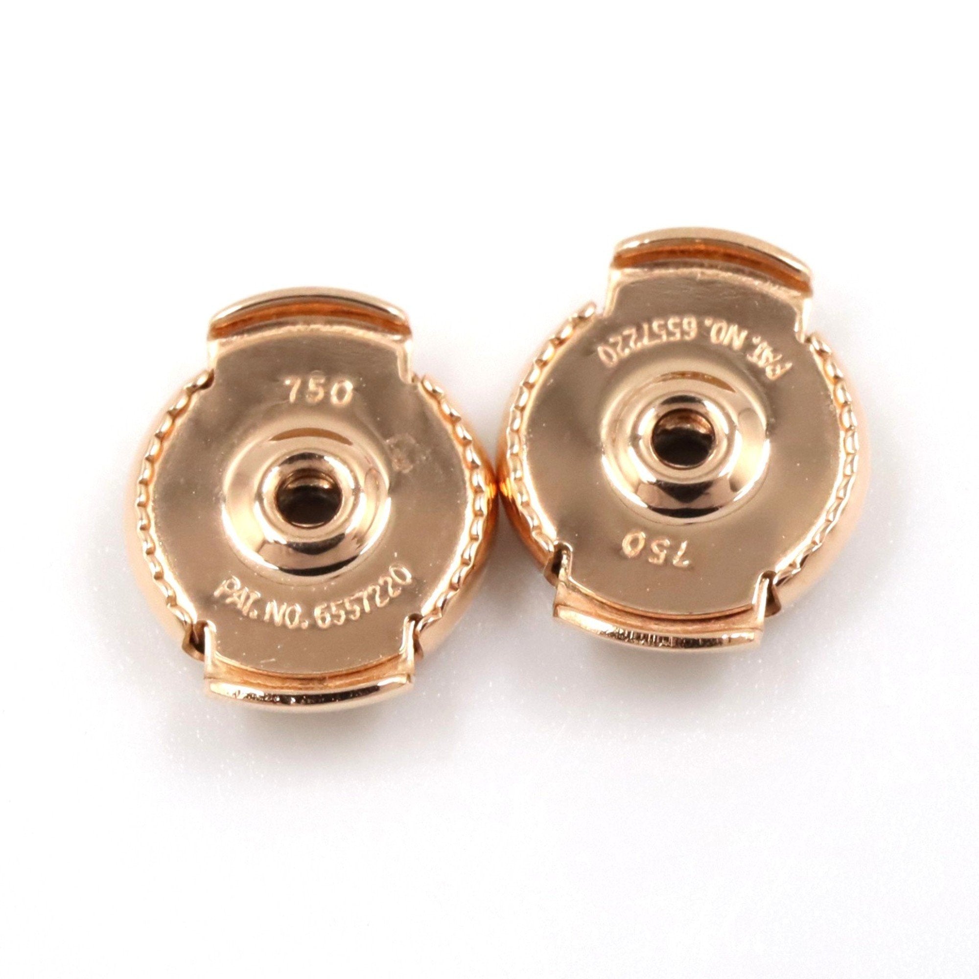Clous Earrings 18K Rose Gold with Diamond 18K Rose Gold