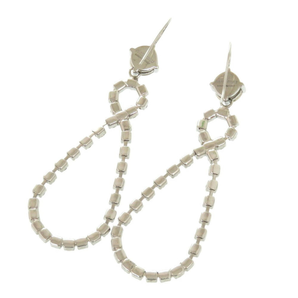 Crystal Earrings Metal and Rhinestone