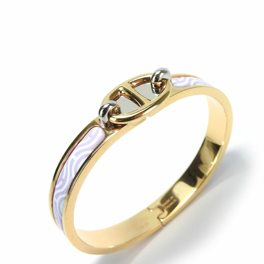 Clic Bracelet Metal Gold Purple Silver