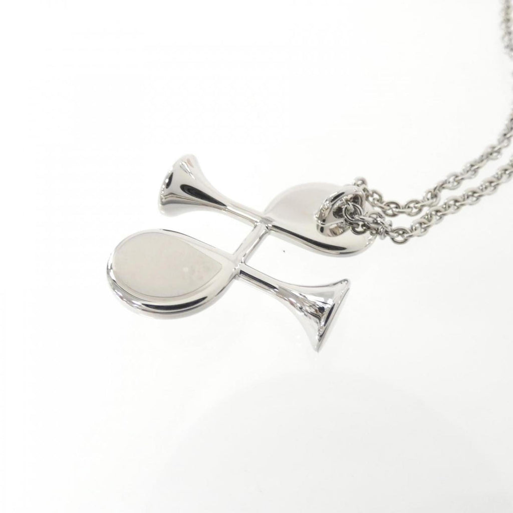 Pendant Necklace Swift Leather