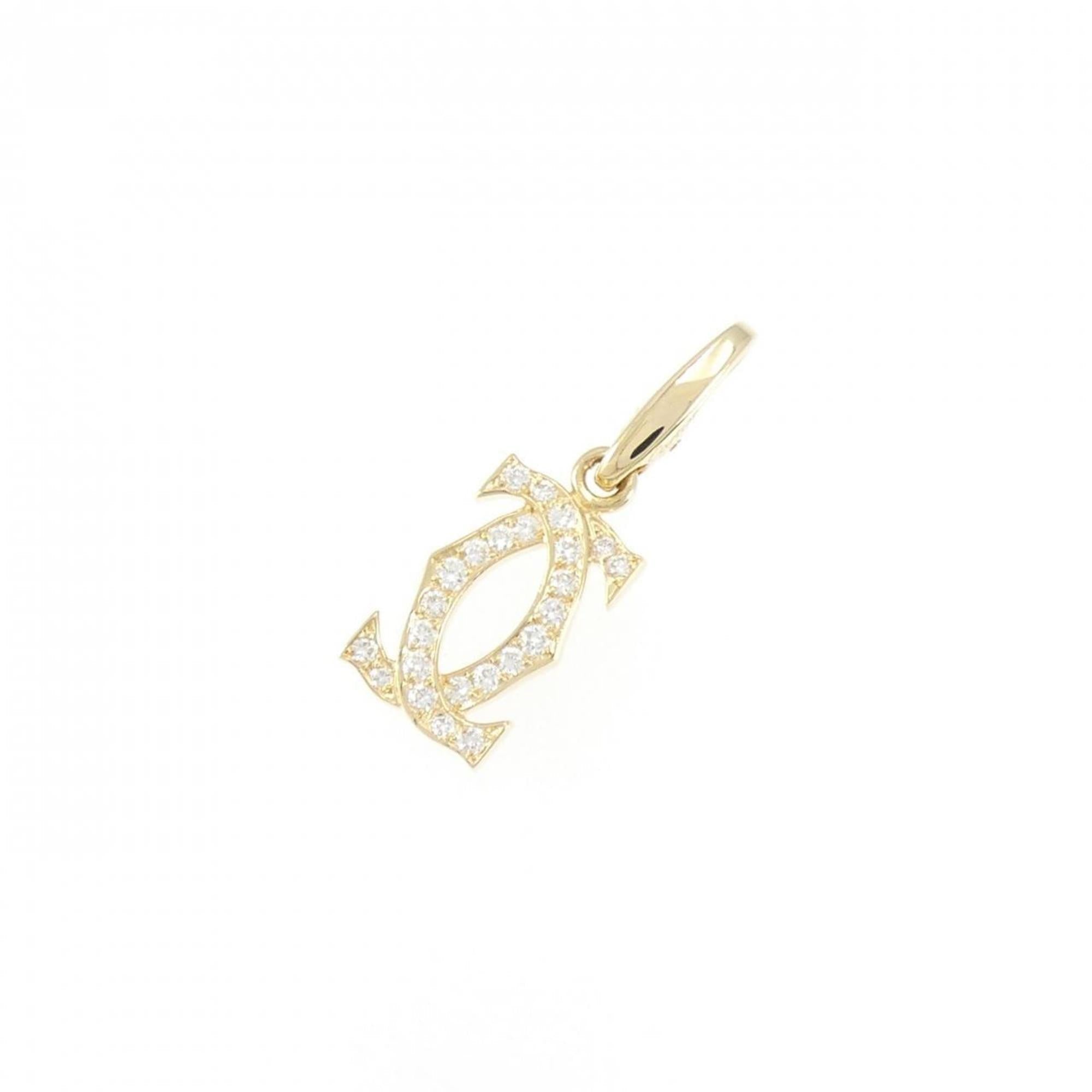 2C Charm Necklace 18K Yellow Gold