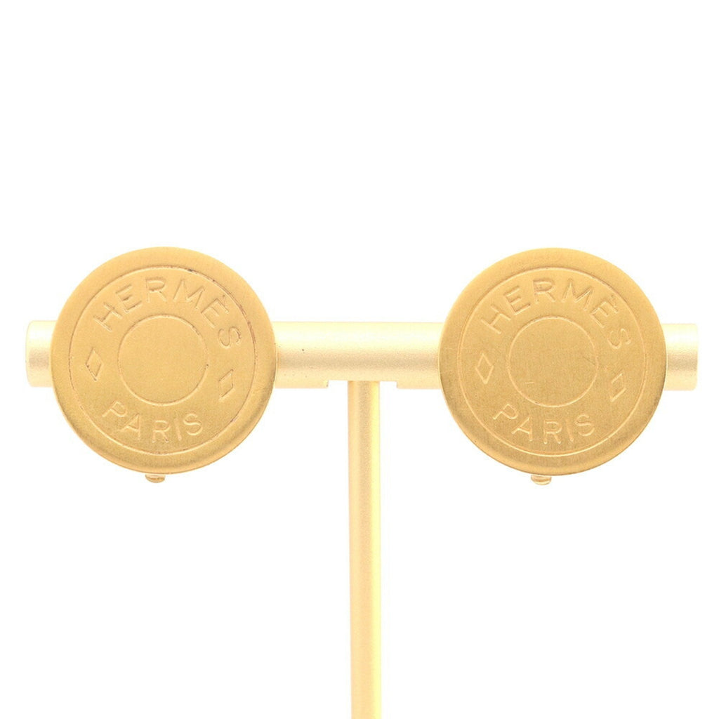 Earrings Gold-Tone Metal