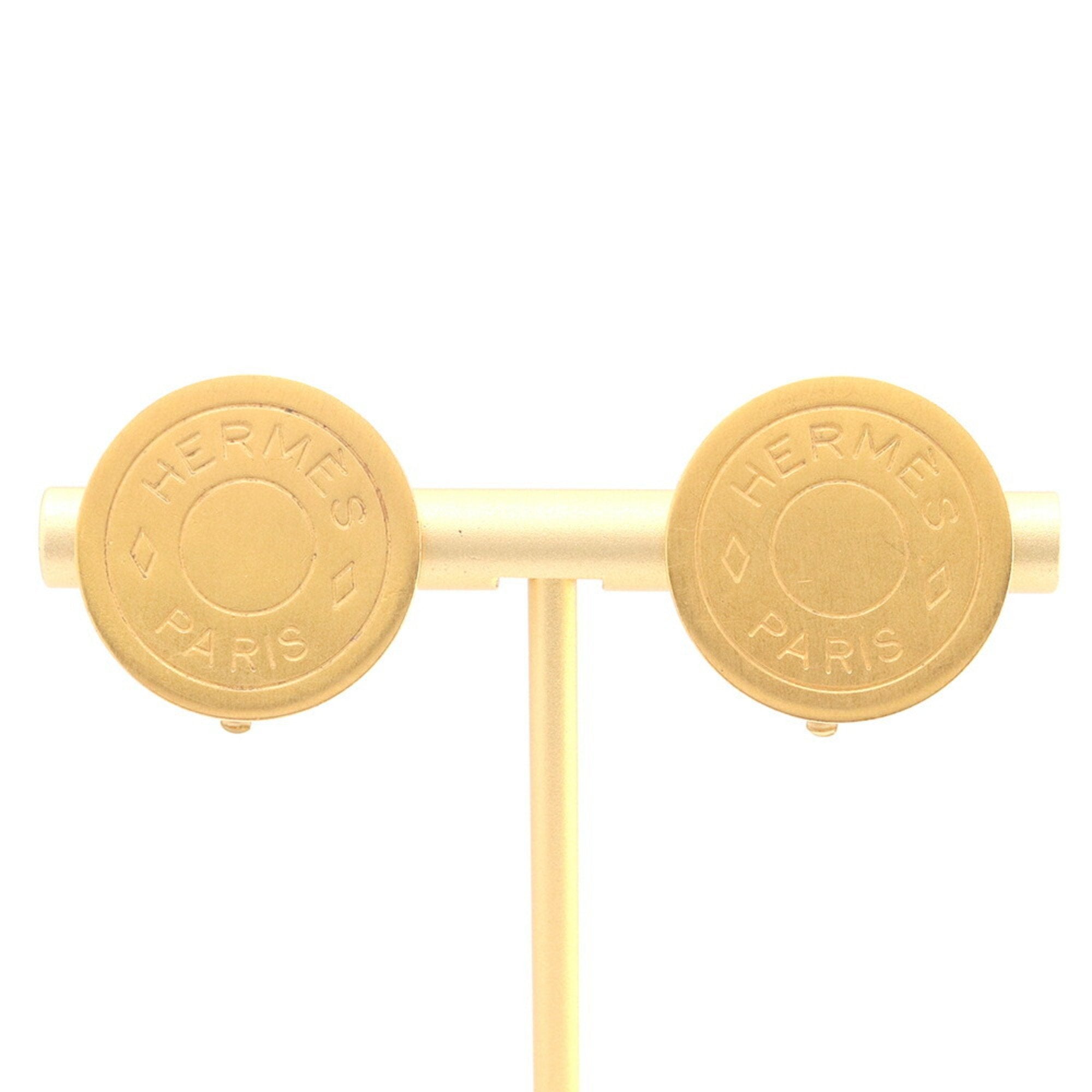 Earrings Gold-Tone Metal
