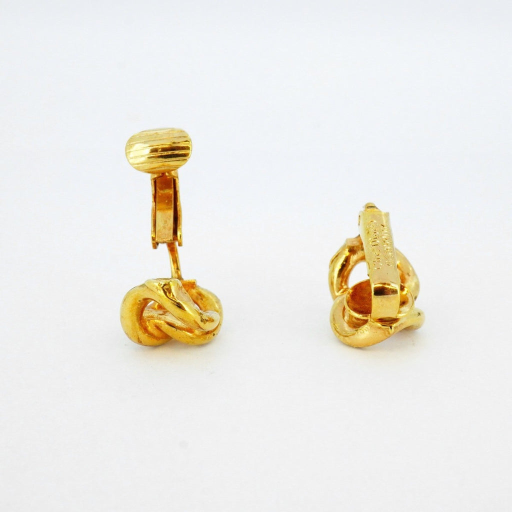 Earrings Gold-Tone Metal