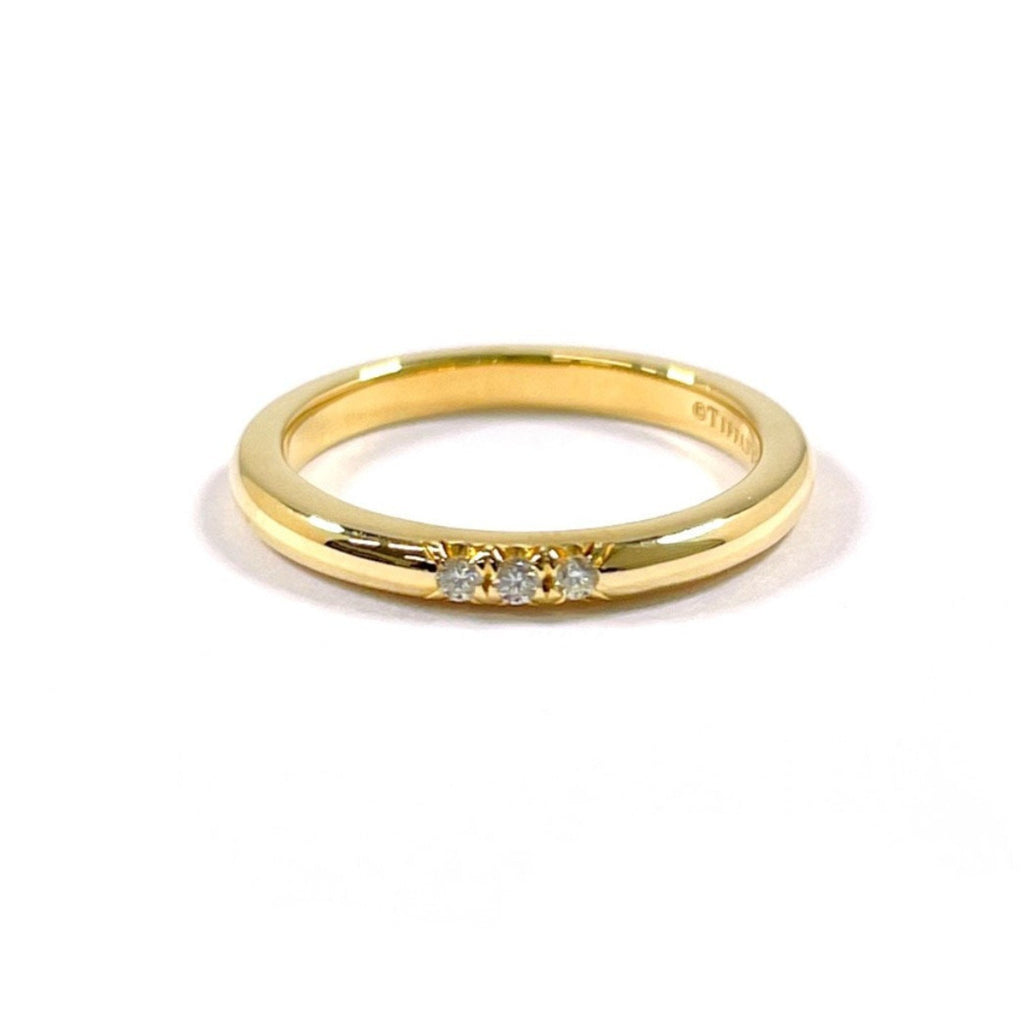 Ring 18K Yellow Gold and Diamond