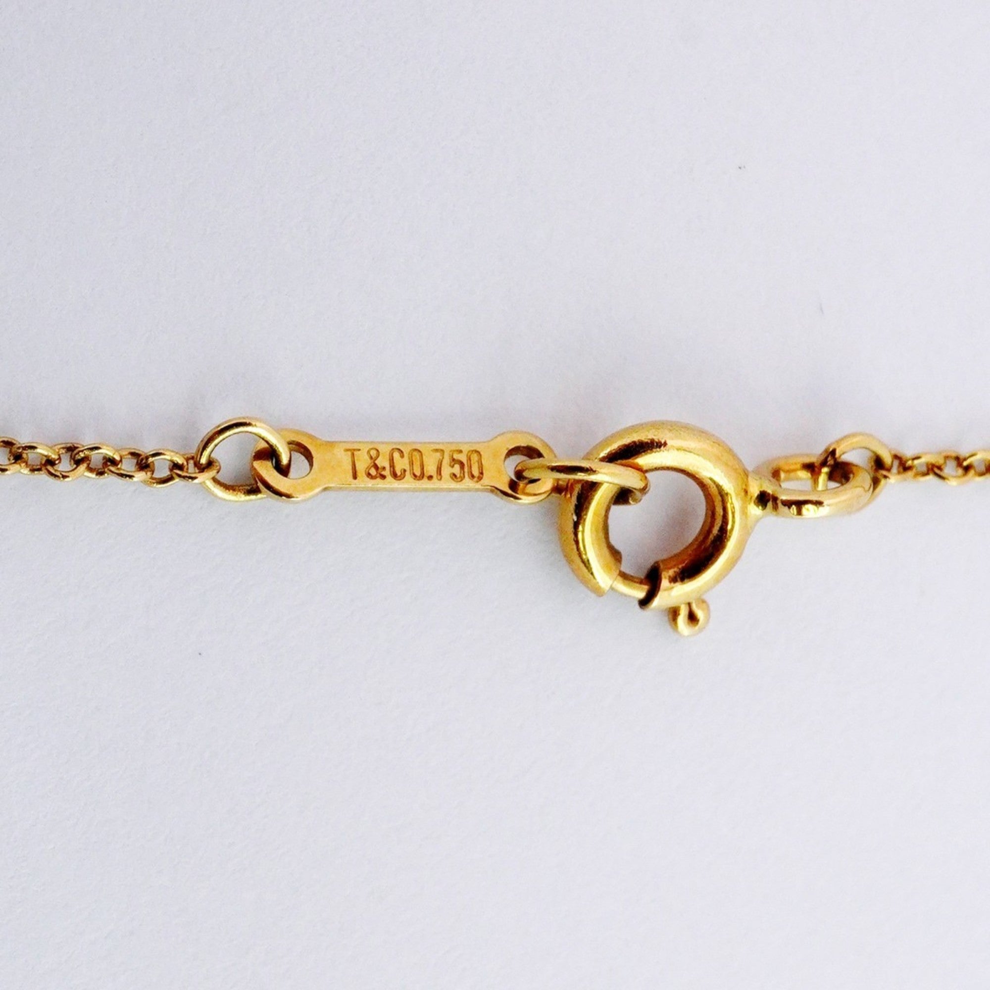Double Loving Heart Pendant Necklace 18K Yellow Gold