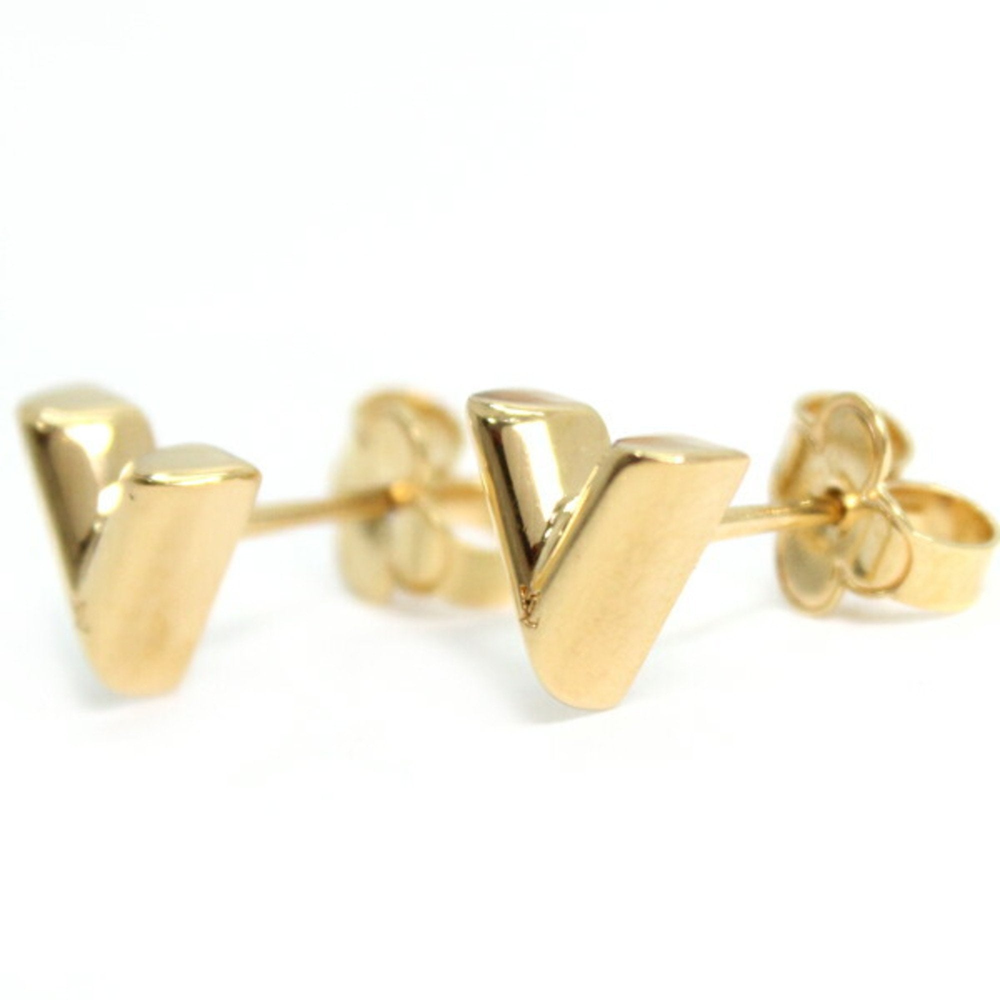 Essential V Earrings Gold Gold-Tone Metal