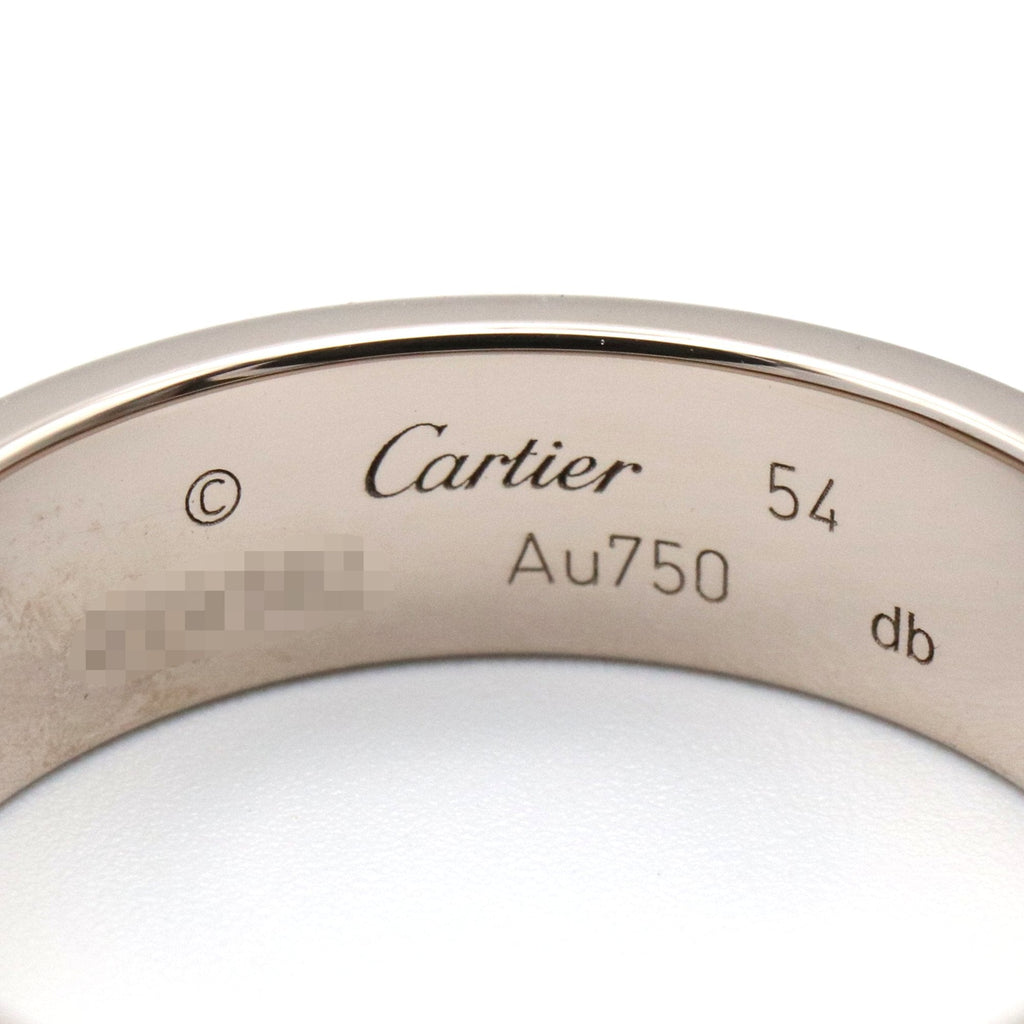 Love Ring 18K White Gold