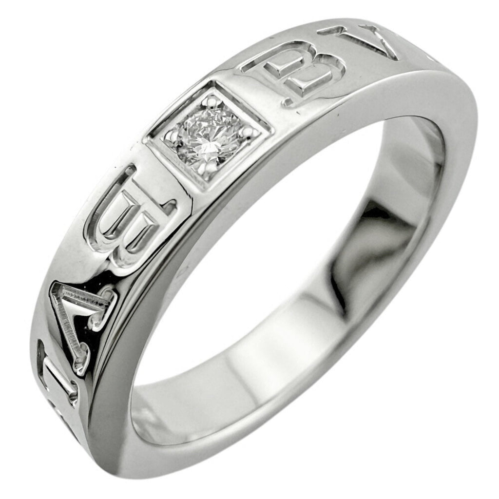 Band Ring 18K Gold with Diamond