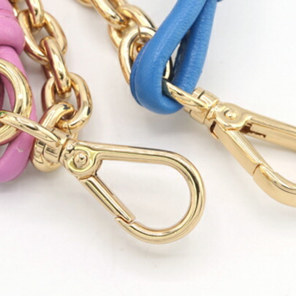 Charm Leather and Metal Multi Color Handbag Charm