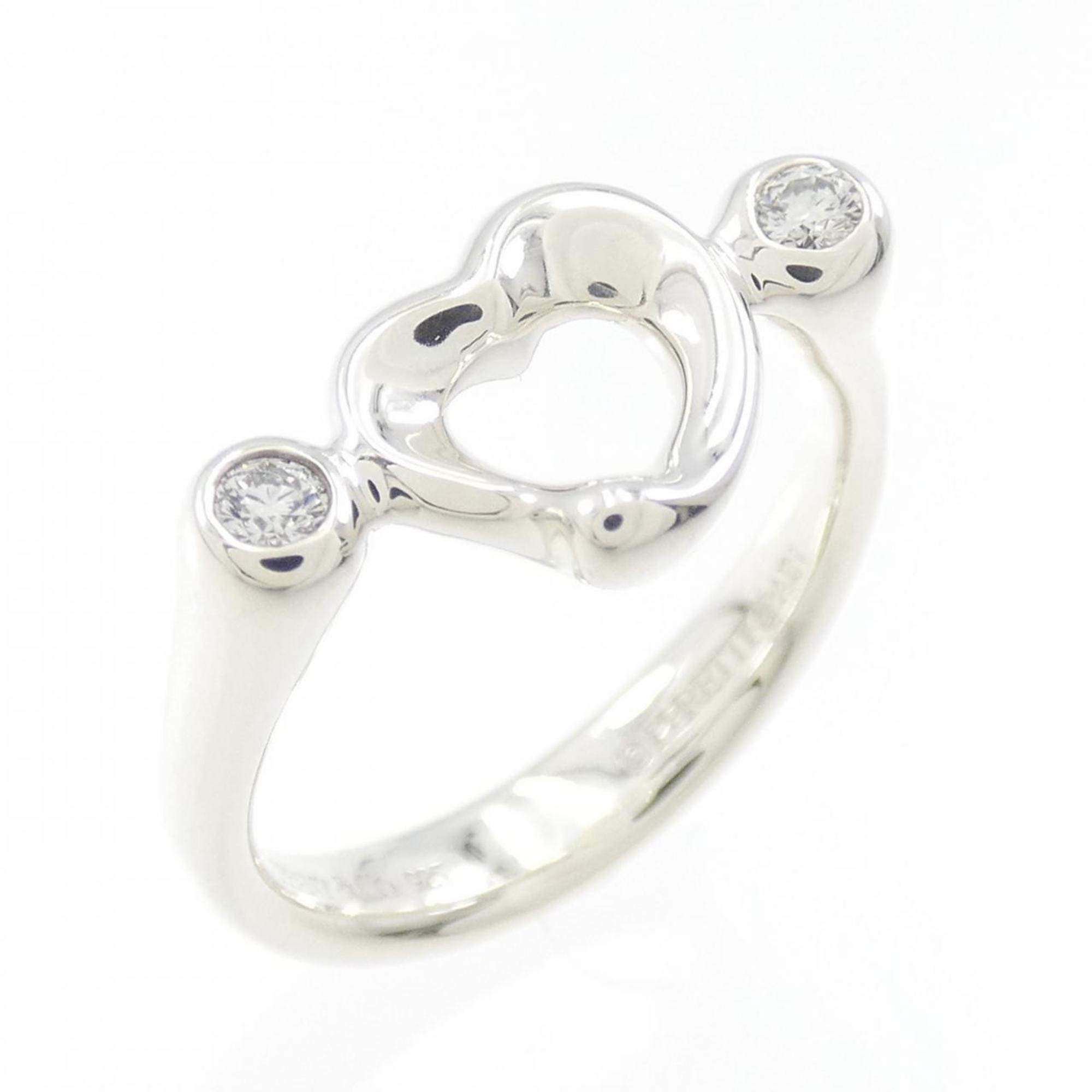Open Heart Ring Sterling Silver
