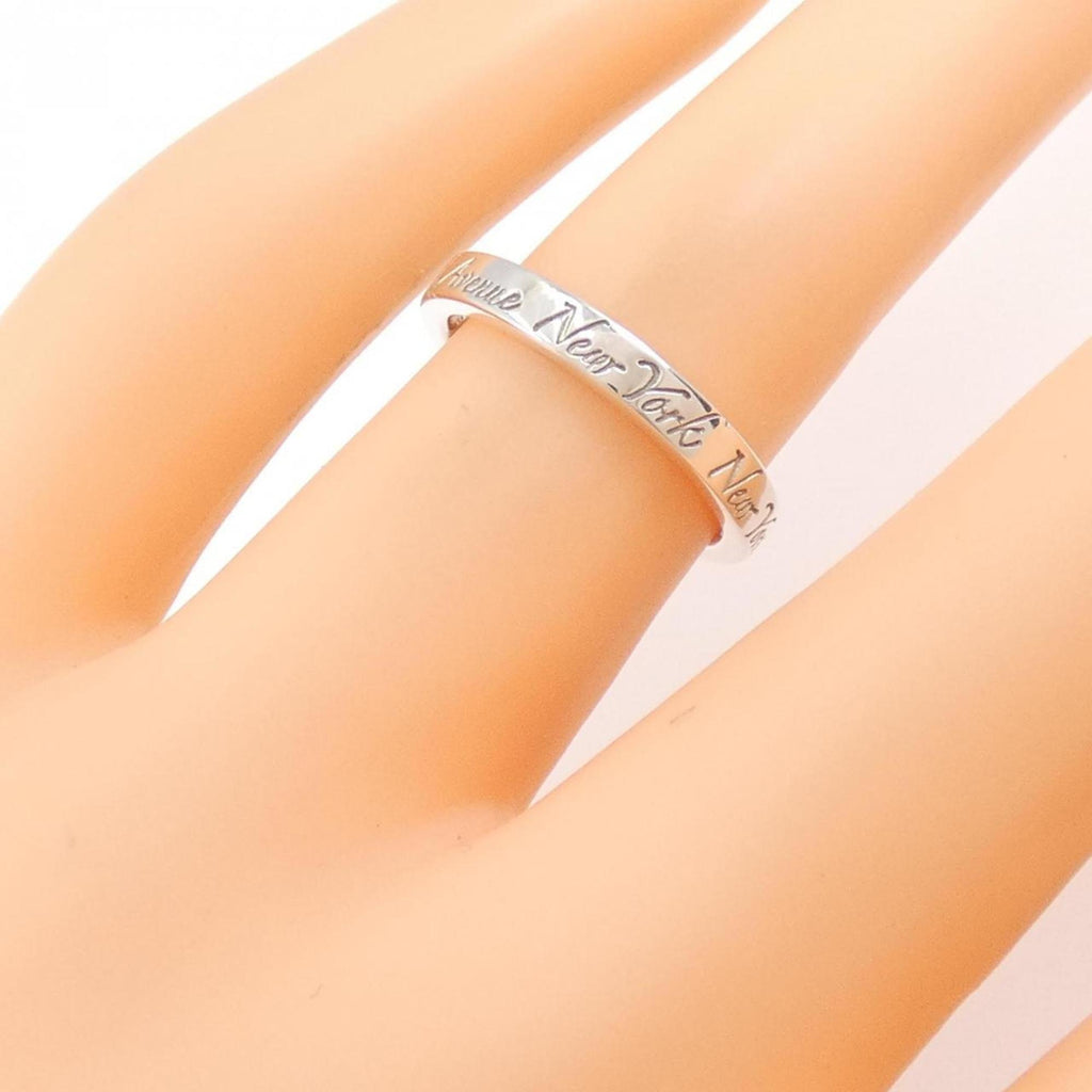 Notes Narrow Ring Sterling Silver