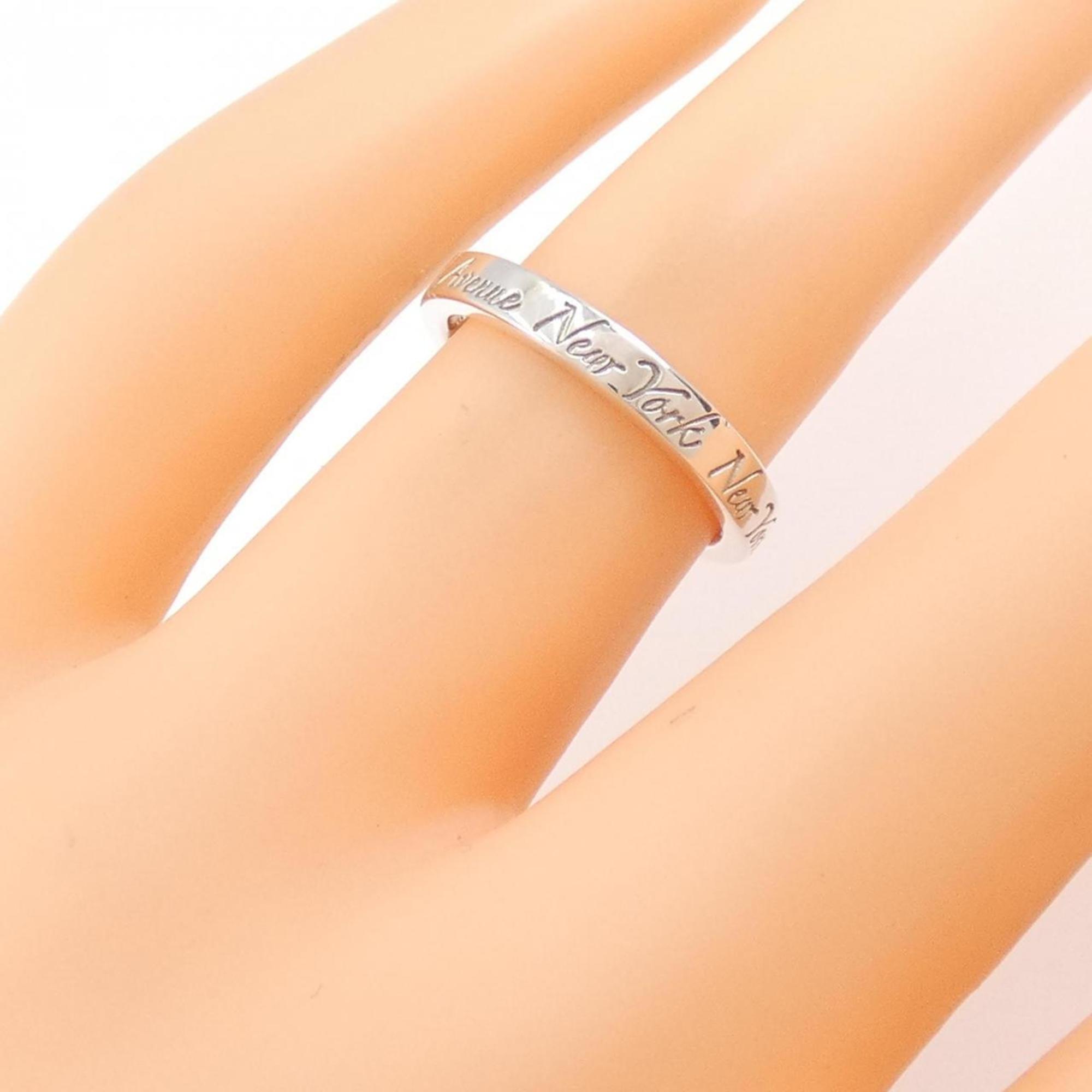 Notes Narrow Ring Sterling Silver