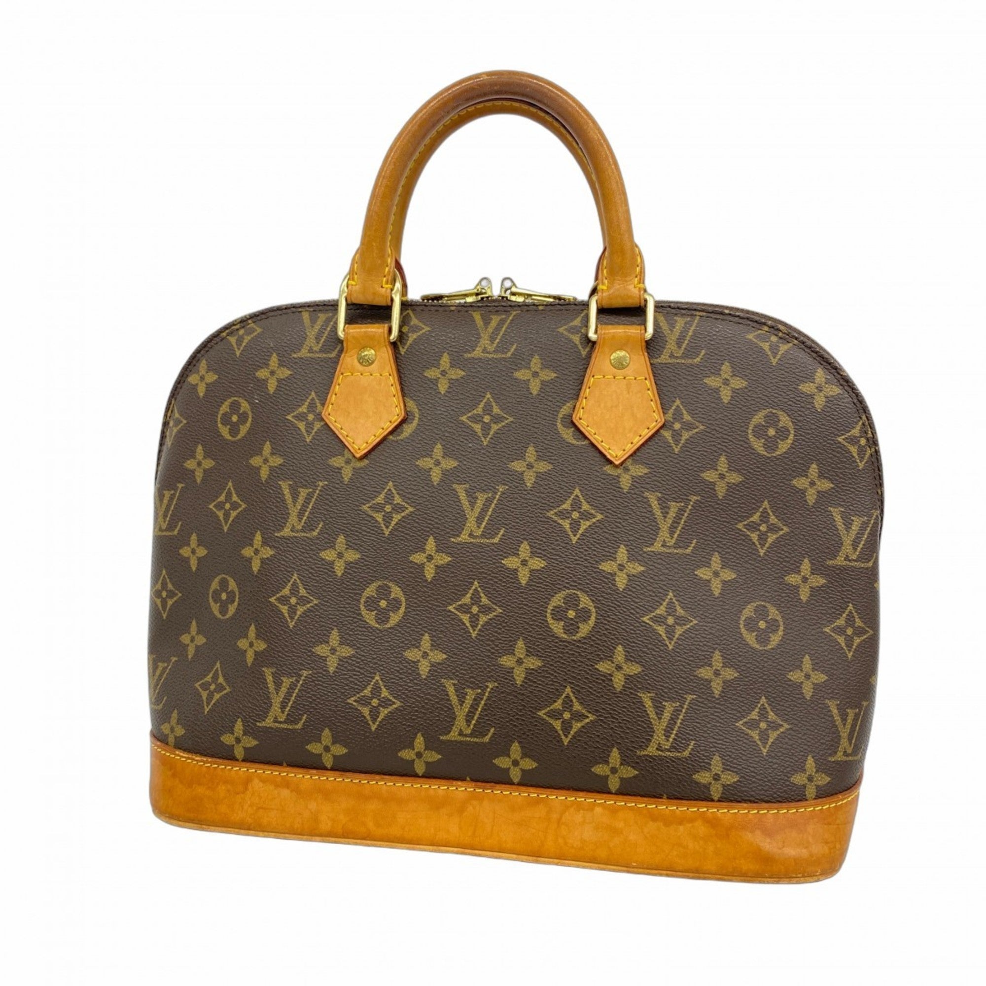 Vintage Alma Handbag Monogram Canvas PM